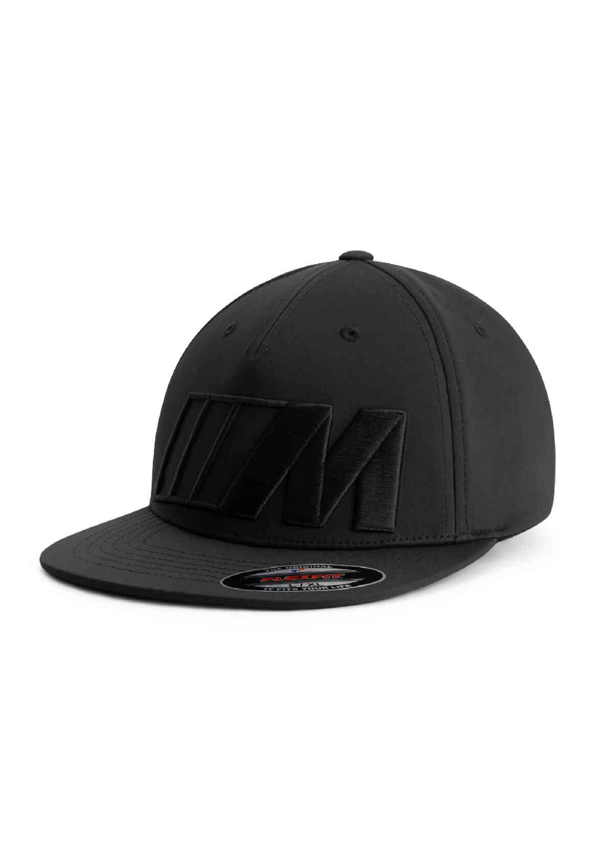 BMW Baseball Cap BMW M Cap Herren Schwarz – Flex Fit Kappe mit M-Logo Stickerei Mütze (1-St)
