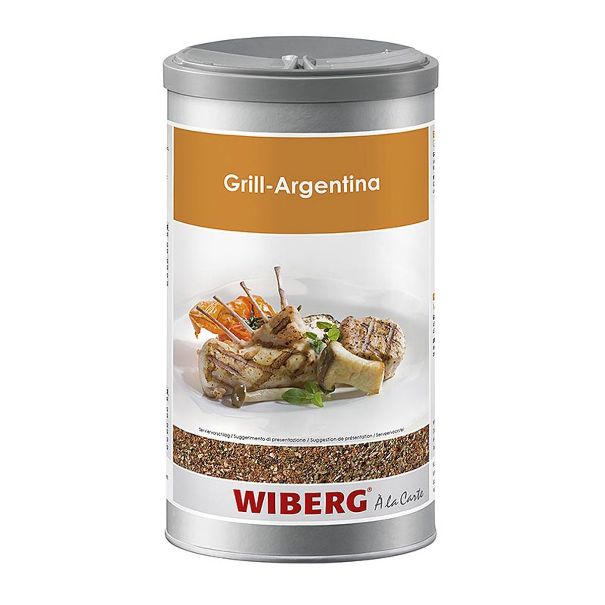 WIBERG Gewürz, Wiberg Grill Argentina Style Gewürzmischung im Aromatresor 550g