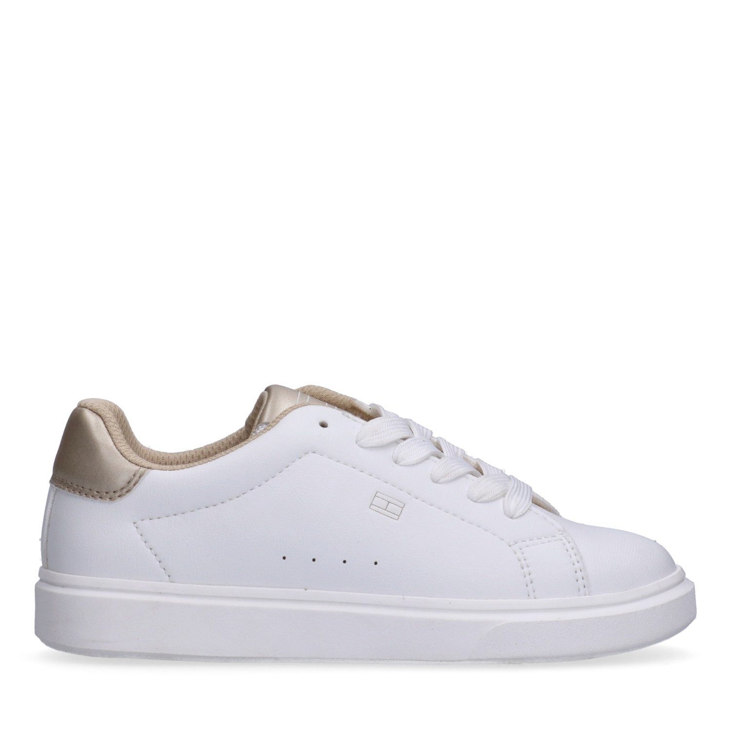 Tommy Hilfiger Sneaker Schnürschuh, Halbschuh, Capsule Sneaker mit farblicher Logoverzierung