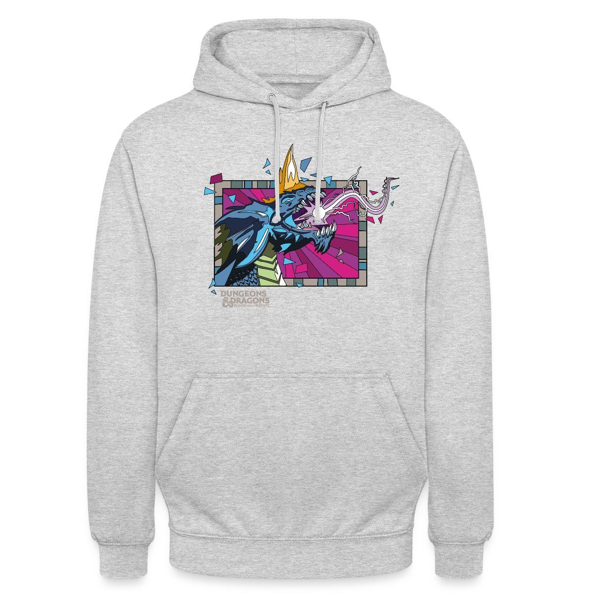 Hoodie Dungeons & Dragons DND Blauer Drache Unisex Hoodie