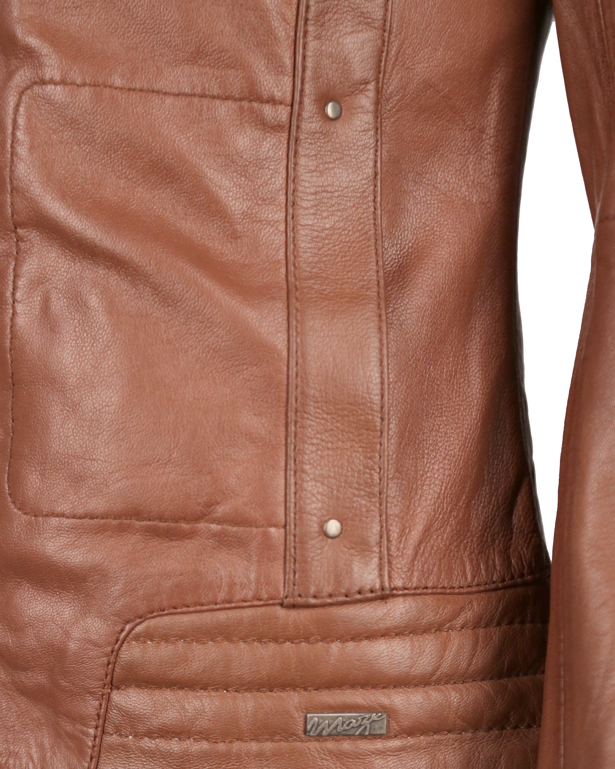 Maze cognac Lederjacke Morelia