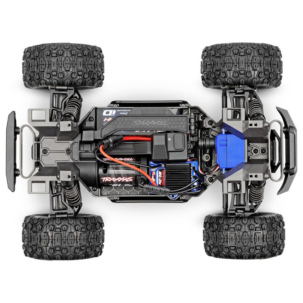 Traxxas RC-Truck Traxxas Mini Maxx BL-2s Blau Brushless 1:10 RC Modellauto Elektro Mons