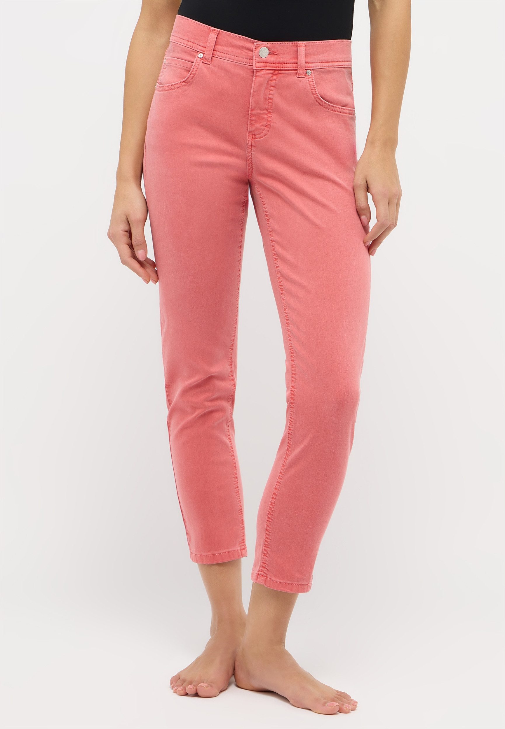 ANGELS 5-Pocket-Jeans ORNELLA coral used günstig online kaufen