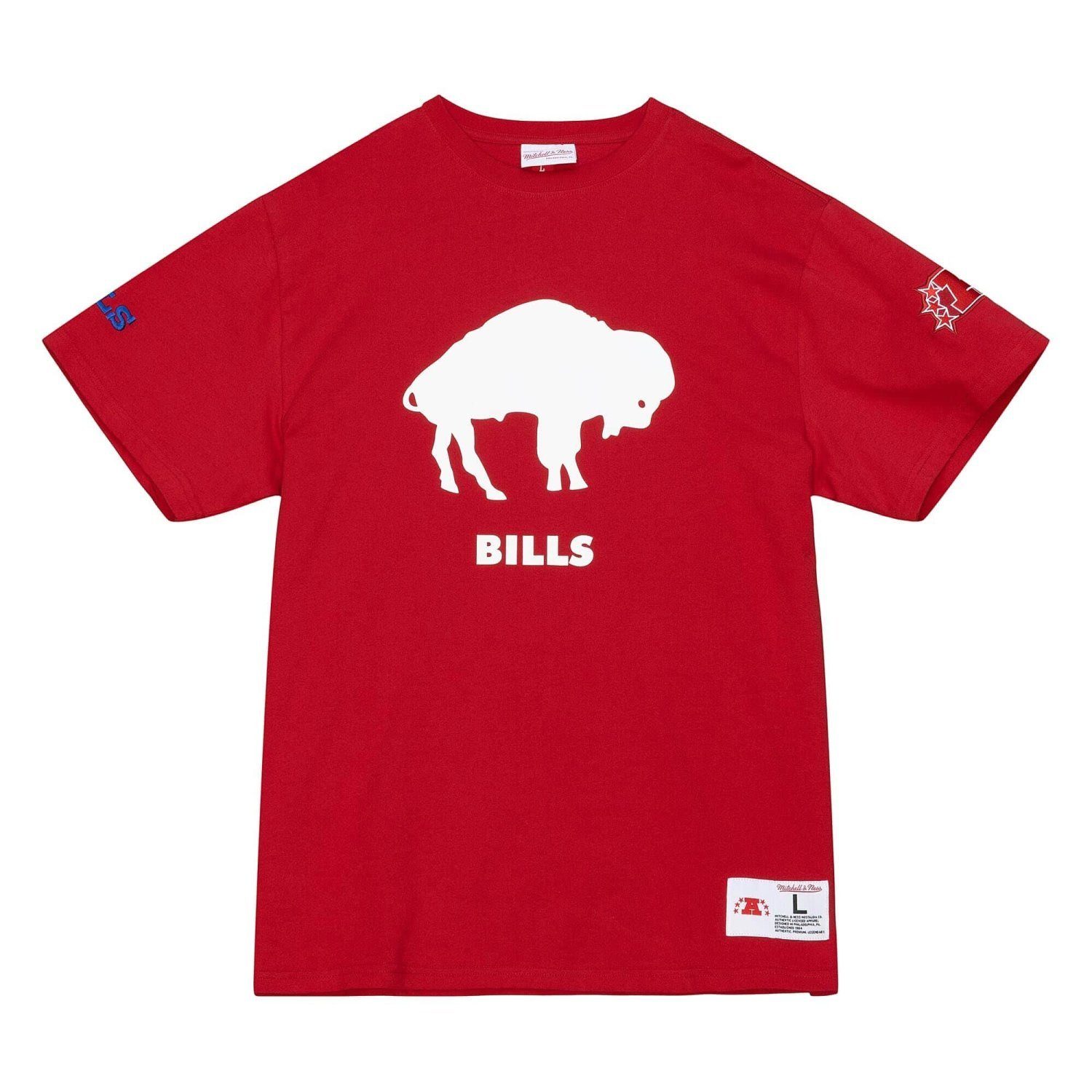 Mitchell Buffalo Print-Shirt Ness & TEAM ORIGINS Bills