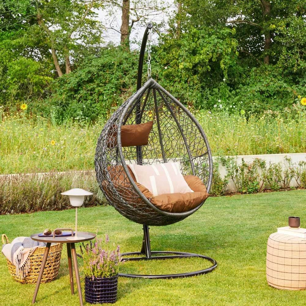 HOME DELUXE Hängesessel CIELO (Inklusive Gestell, Sitz-, Seiten- und Rücken günstig online kaufen