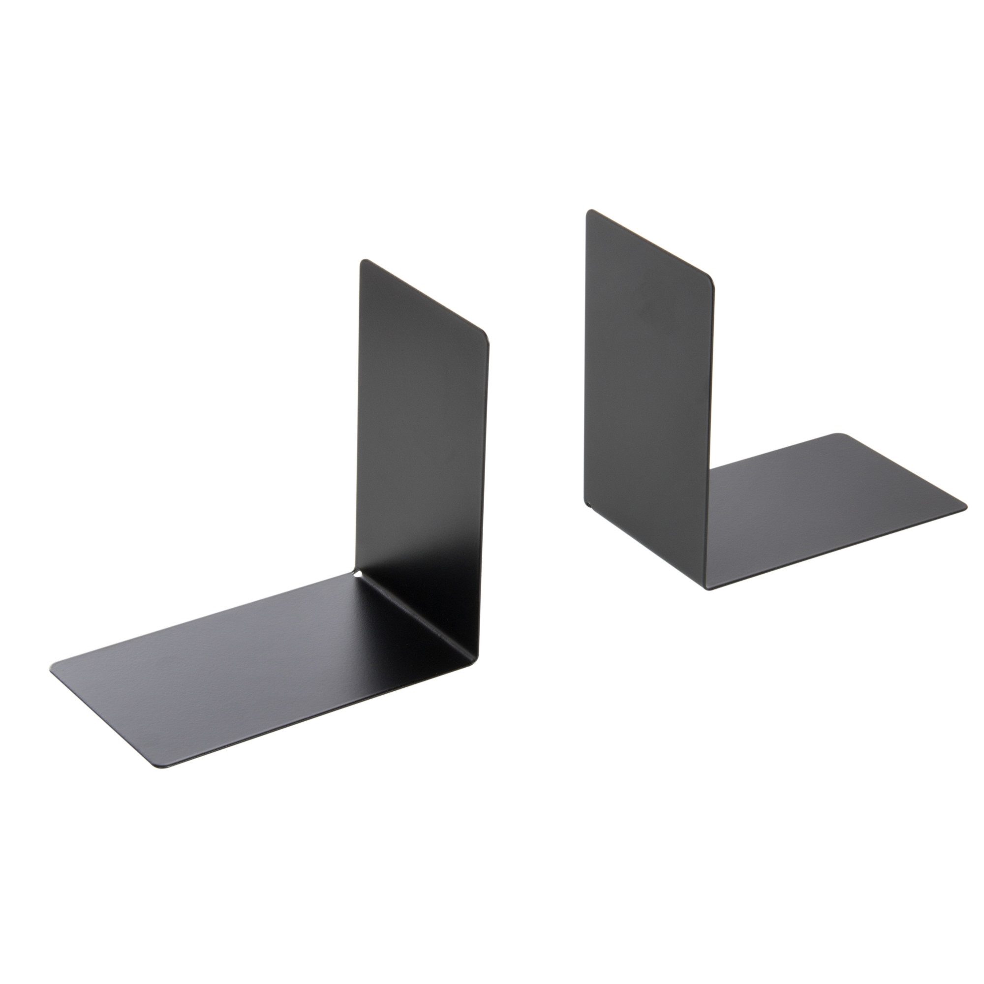 WESTCOTT Briefablage Buchstütze E-10244 00 90x140x140mm schwarz 2 Stück