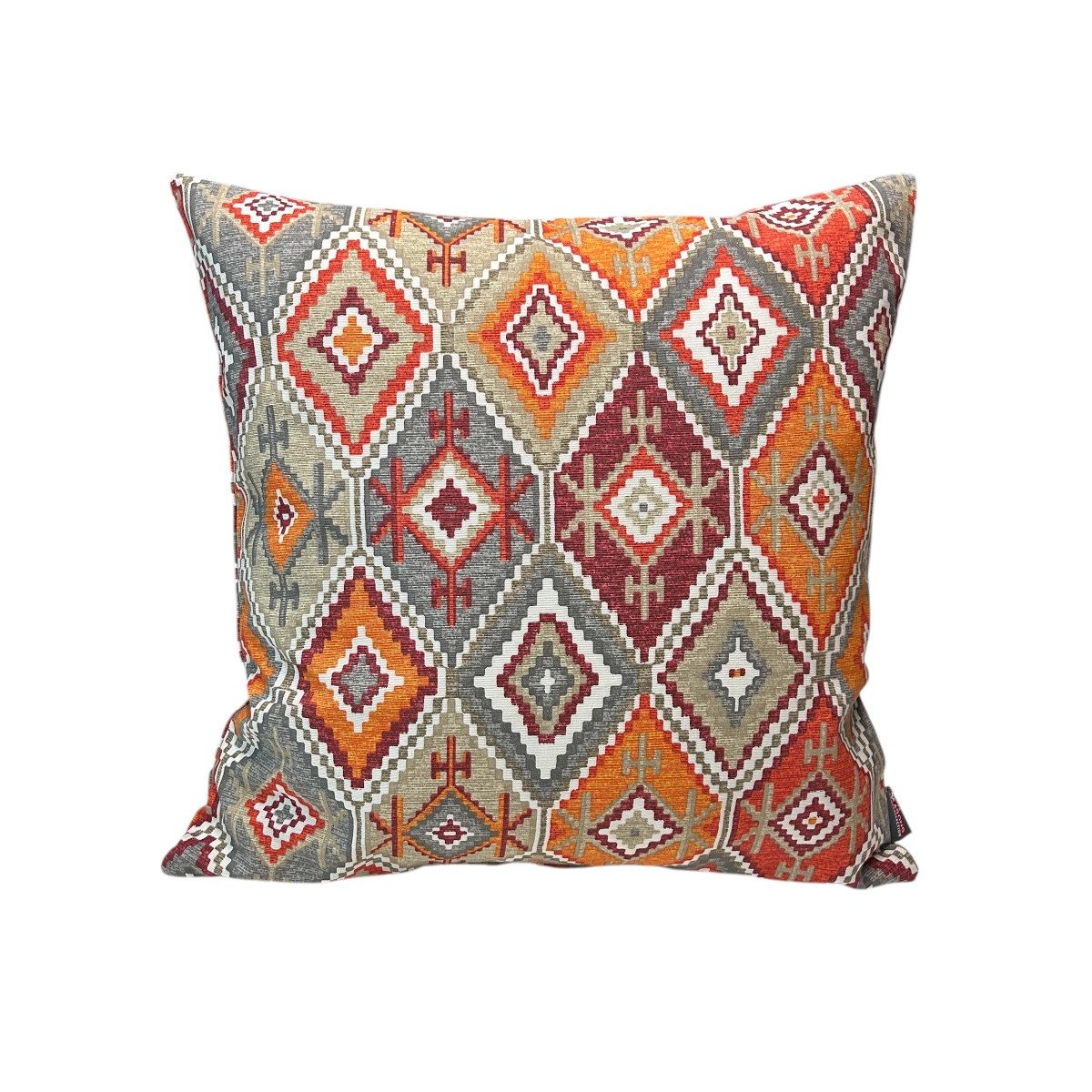 HOSSNER - HOMECOLLECTION Kissenbezug Karree orange, günstig online kaufen