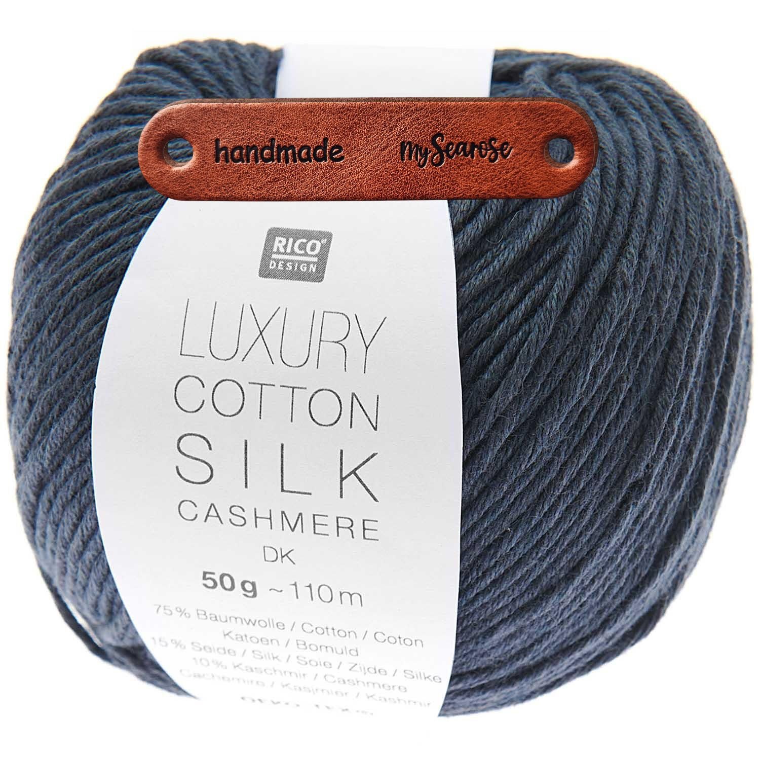 Rico Design Rico Luxury Cotton Silk Cashmere DK mit Label Häkelwolle