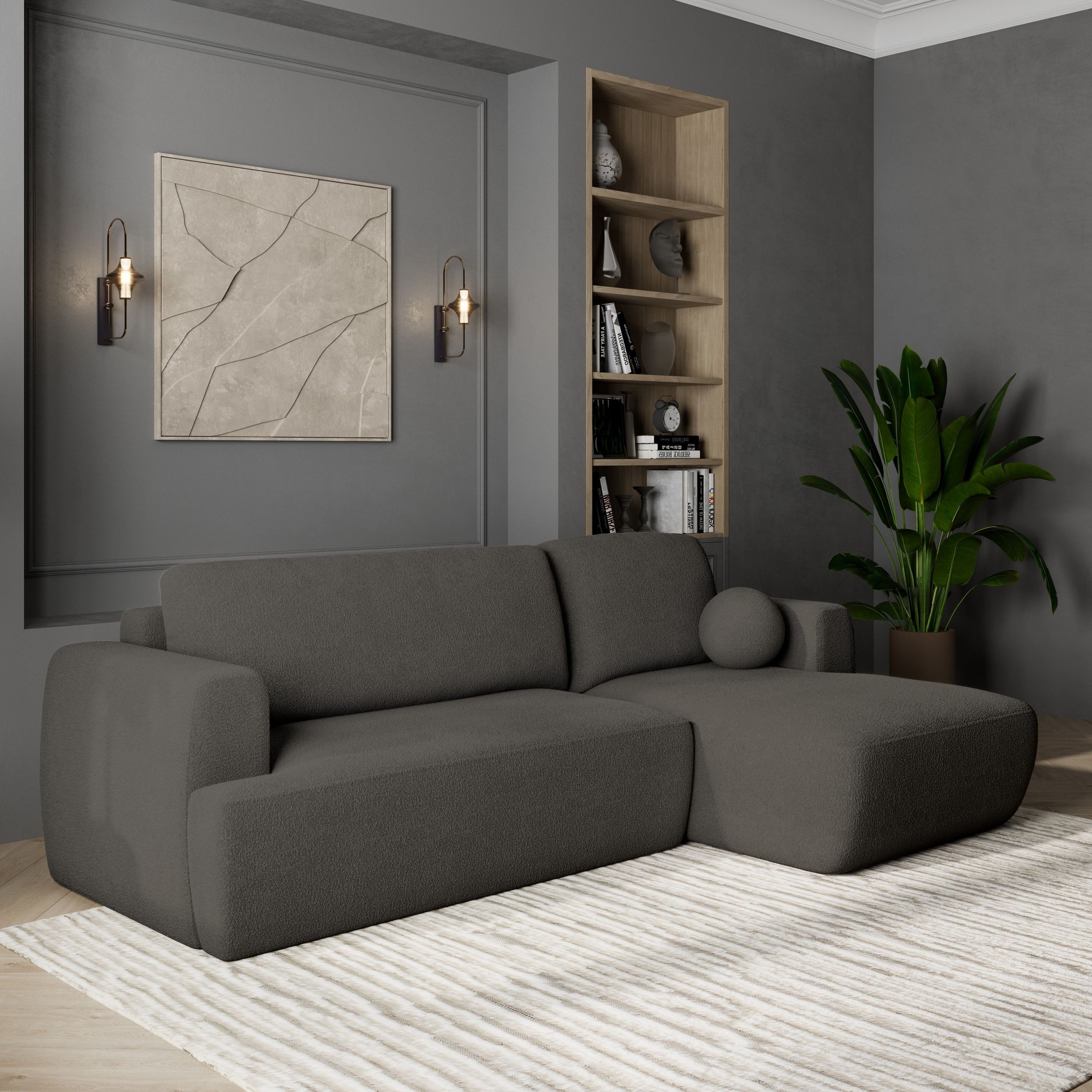Masseno Ecksofa SENTI mit Schlaffunktion L-Form, günstig online kaufen