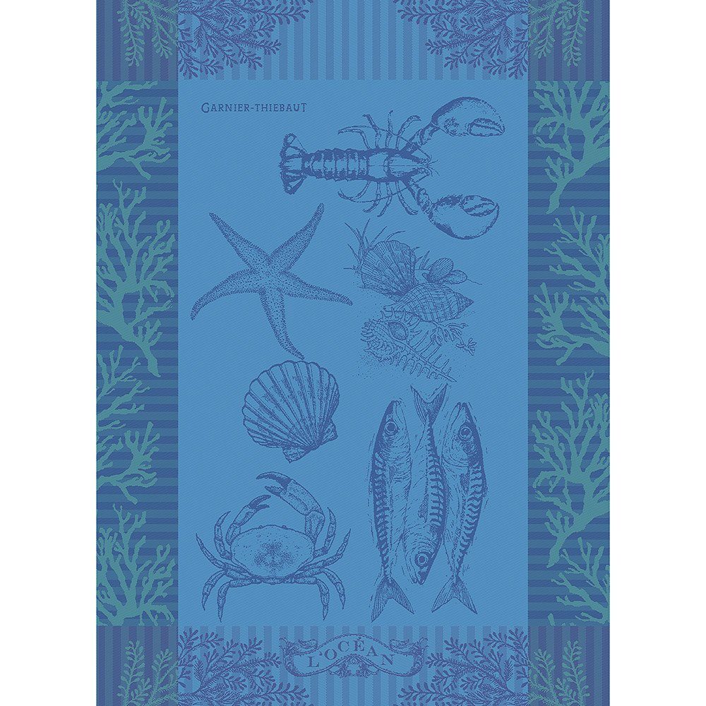 Garnier Thiebaut Geschirrtuch Geschirrtuch L'Ocean Bleu günstig online kaufen