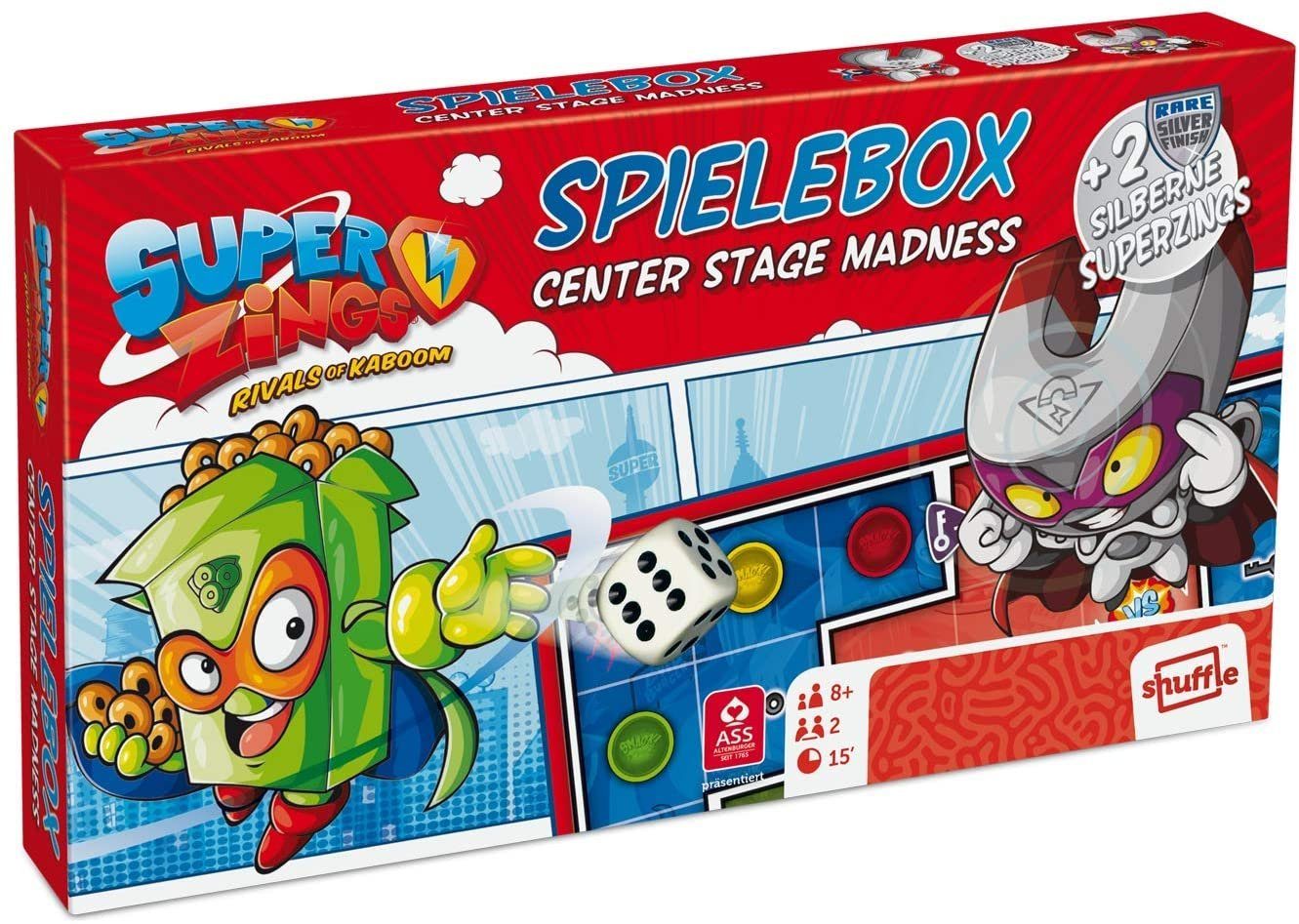 Brettspiel ASS Superzings Spiel, 22510002 - Spielebox