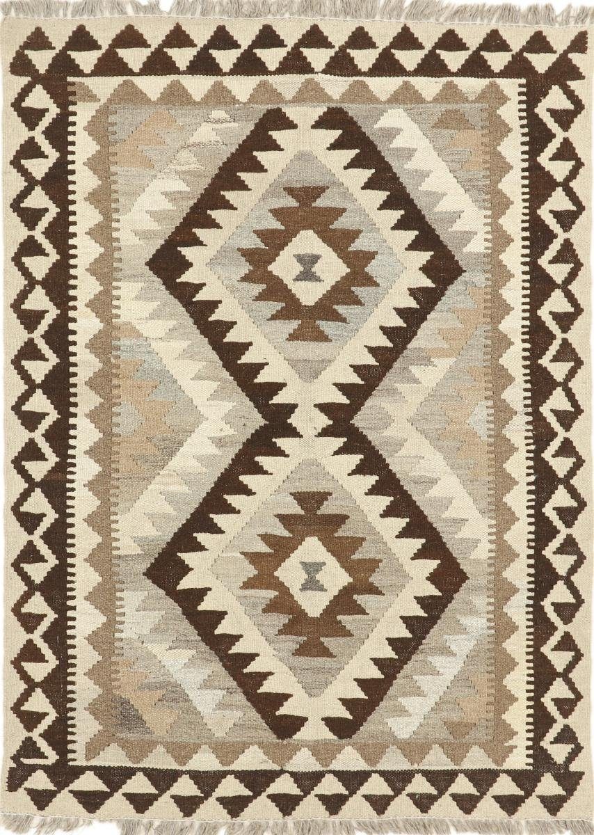 Orientteppich Kelim Afghan Heritage 94x128 Handgewebter Moderner Orientteppich, Nain Trading, rechteckig, Höhe: 3 mm