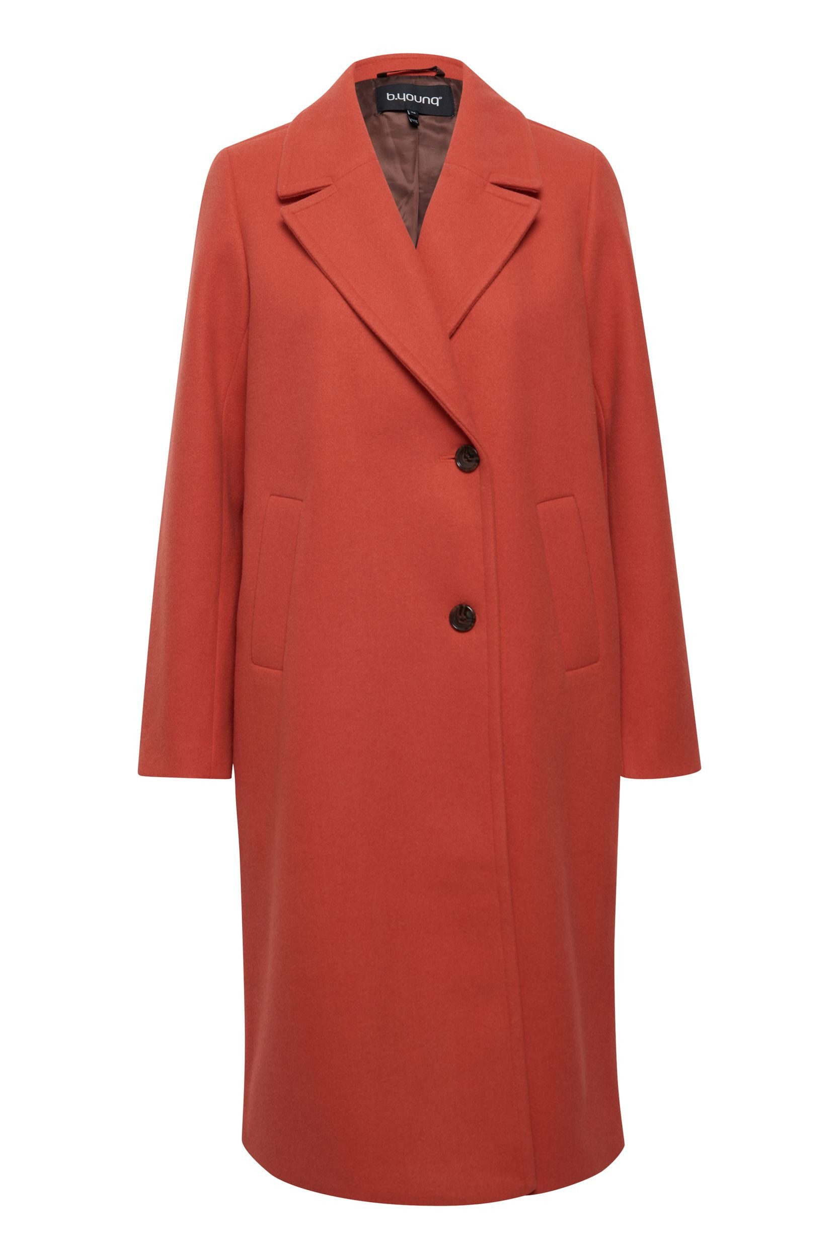 b.young Langmantel Mantel Reverskragen Lang BYCILIA COAT 3 BYCILIA COAT 3 - günstig online kaufen