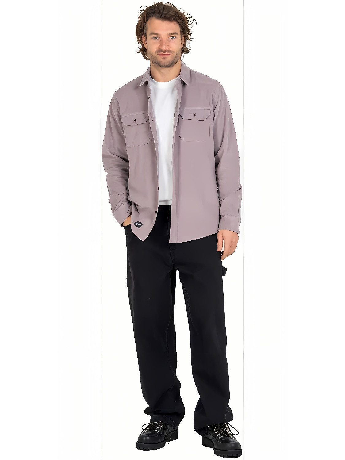 REELL Langarmhemd Dual Cord Shirt