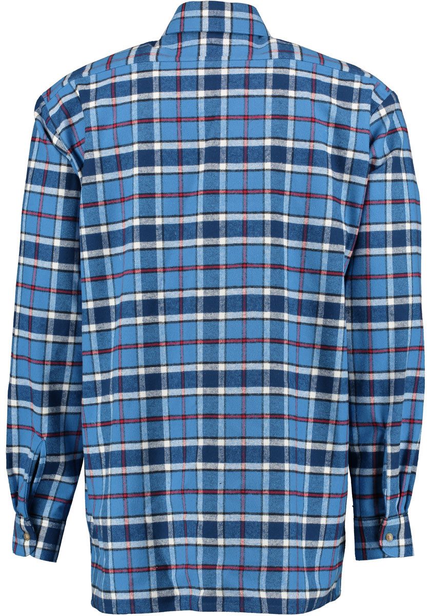 Condor Langarmhemd Iqovap 90cm langes Herren Schwerflanell Langarmhemd mit günstig online kaufen