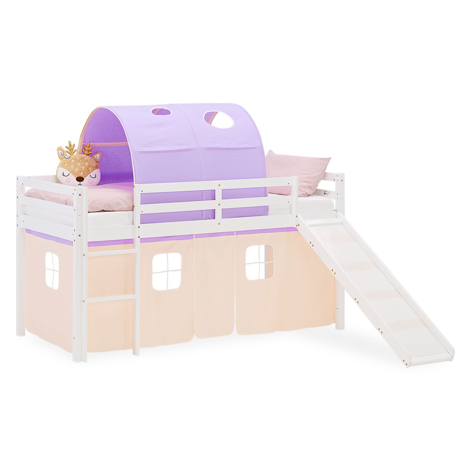 Homestyle4u Hochbett 90x200 Stockbett Kinderbett Holz günstig online kaufen
