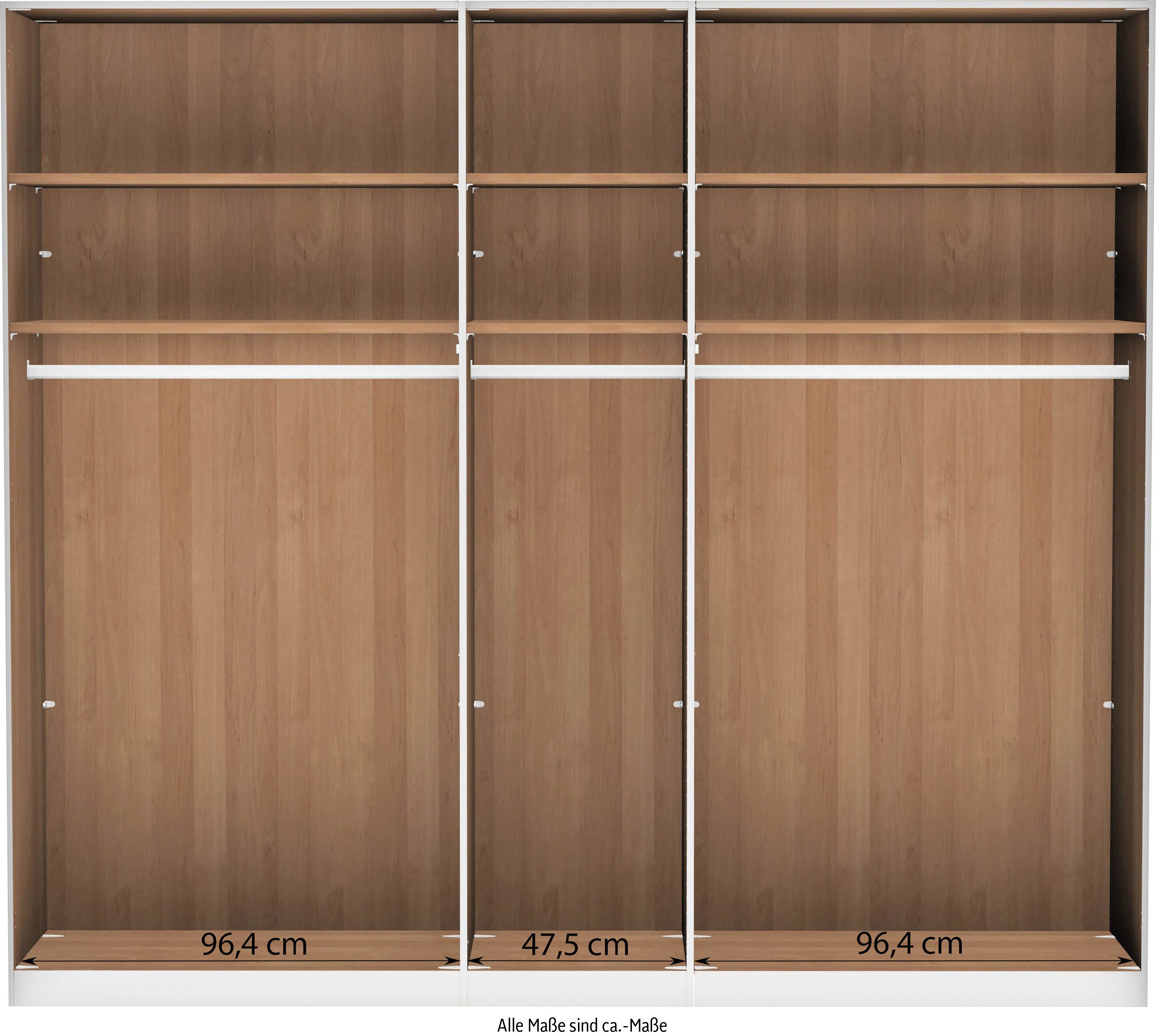 WIEMANN Kleiderschrank Cardiff inkl. Türdämpfung