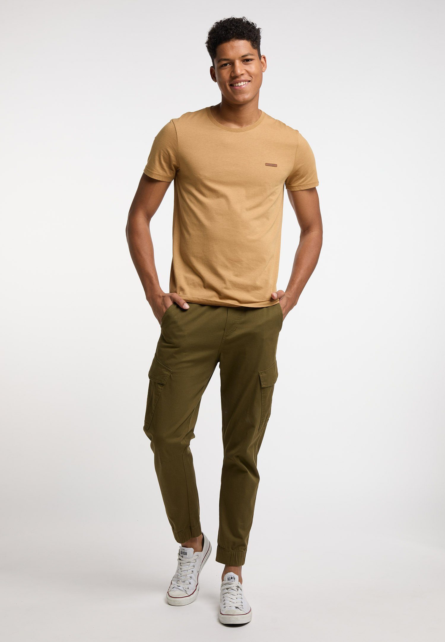 Ragwear T-Shirt NEDIE Nachhaltige & Vegane Mode SAND