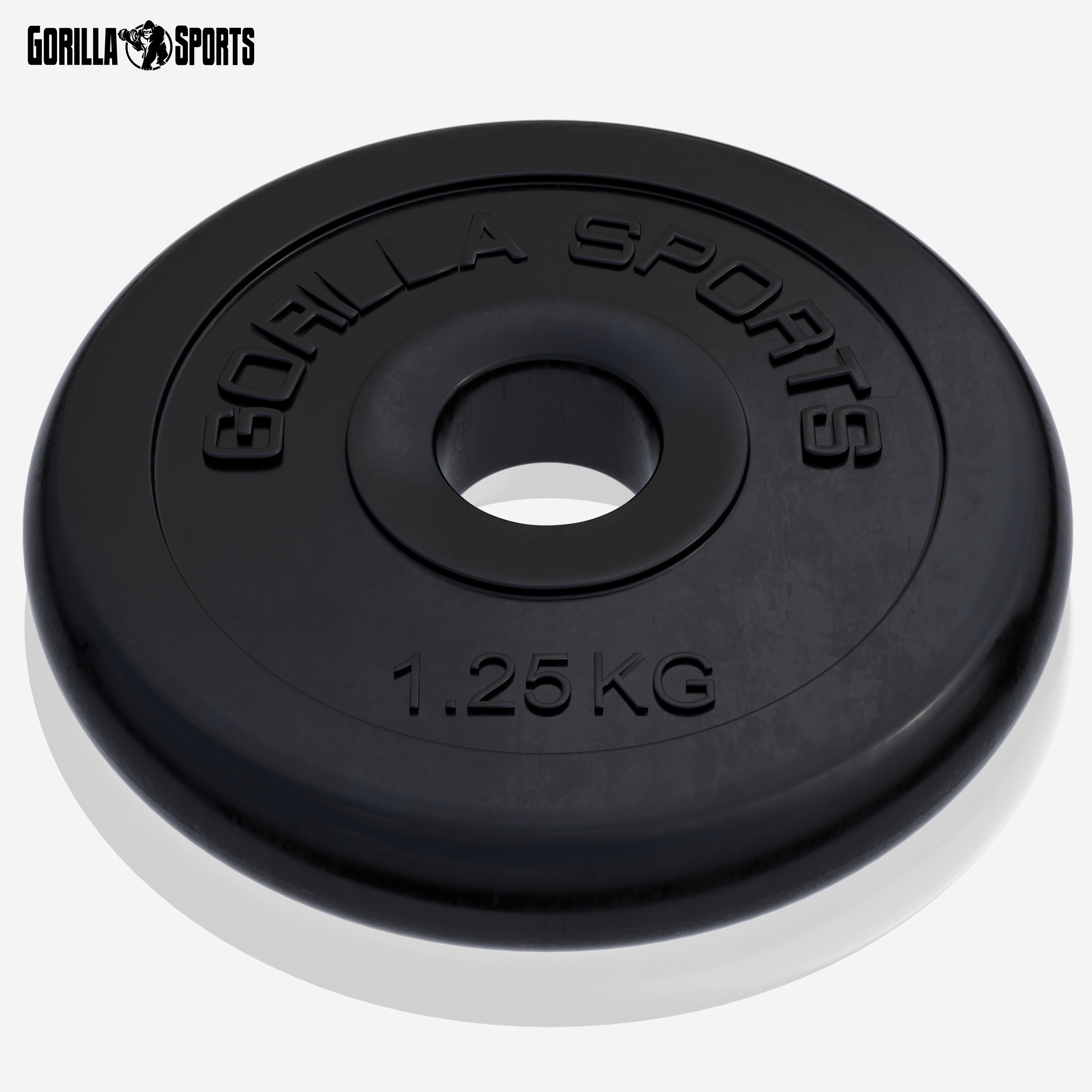 GORILLA SPORTS Hantelscheibe, 1.25 kg, (1-tlg)