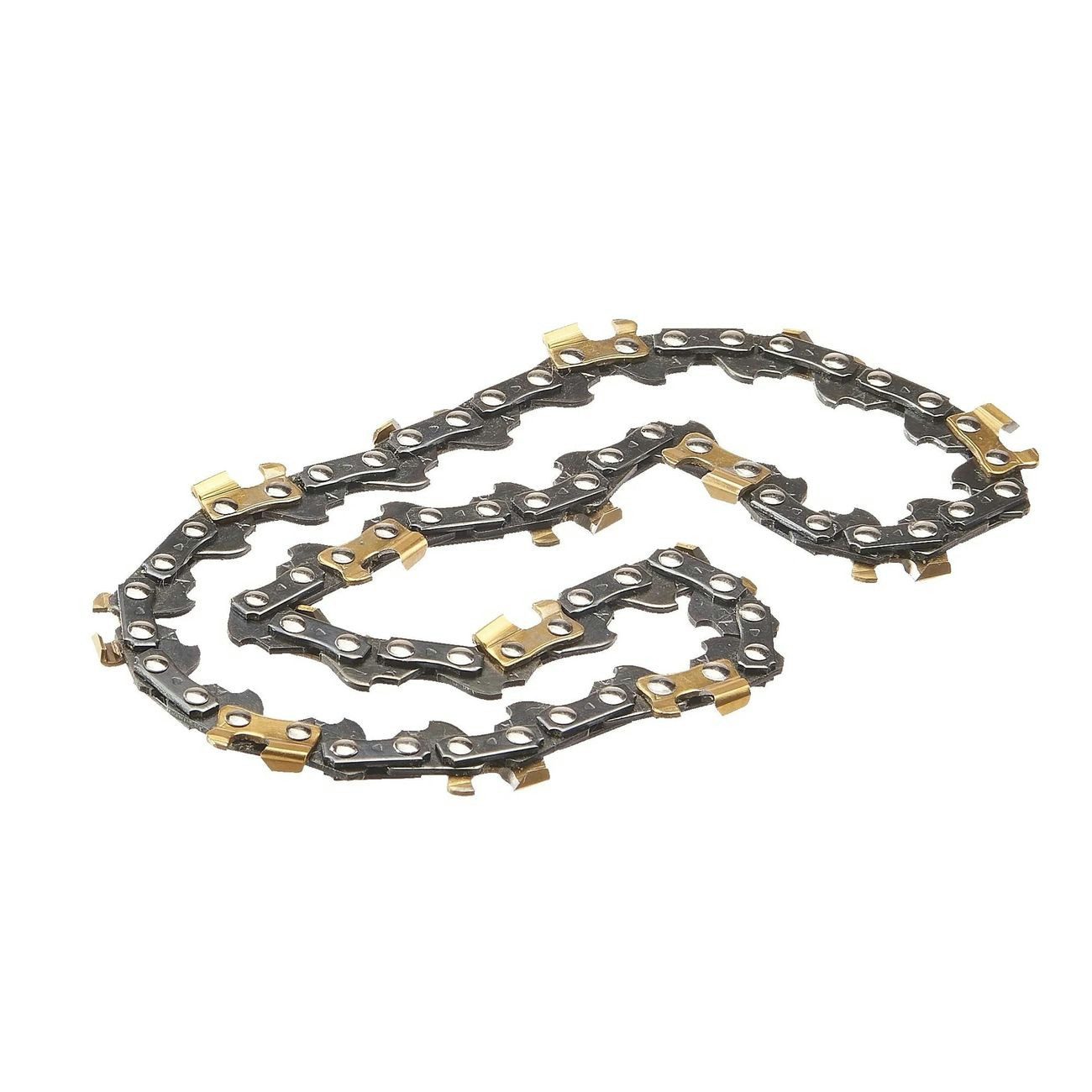 Westfalia Werkzeug Ersatzkette Titan-Sägekette für 20 cm Schwert, 33 Glieder, Stärke 1,1 mm, 3/8", für Westfalia Hochentaster 890114; Atika Hochentaster KSH 710; Ikra Hochentaster BAS 3020, BAS 3018, 20 cm Länge, 3/8", (1-tlg), Titan-beschichtet; Schnittlänge 20 cm
