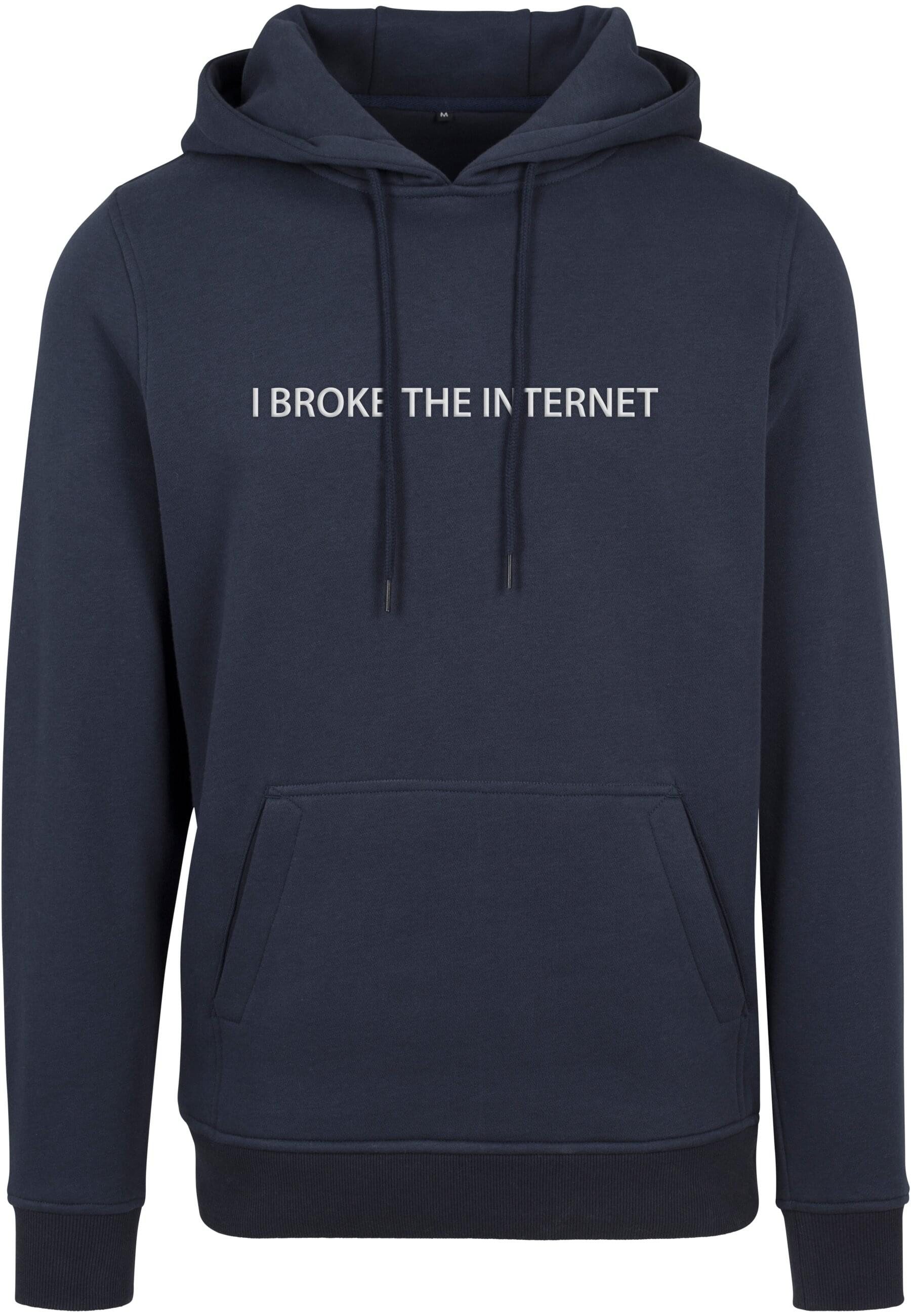 Kapuzenpullover MisterTee Damen Ladies I broke Hoody