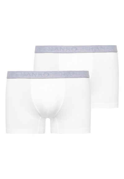Hanro Retro Boxer 2er Pack Cotton Essentials (Spar-Set, 2-St) Retro Short / Pant - Baumwolle - Ohne Eingriff -