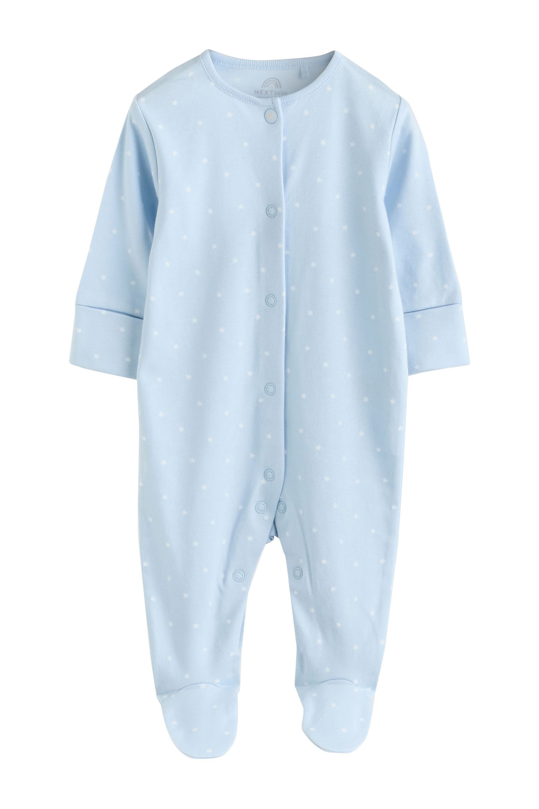 Next Schlafoverall 4er-Pack Baby-Schlafanzüge, Bär (4-tlg) – Bild 4 von 5