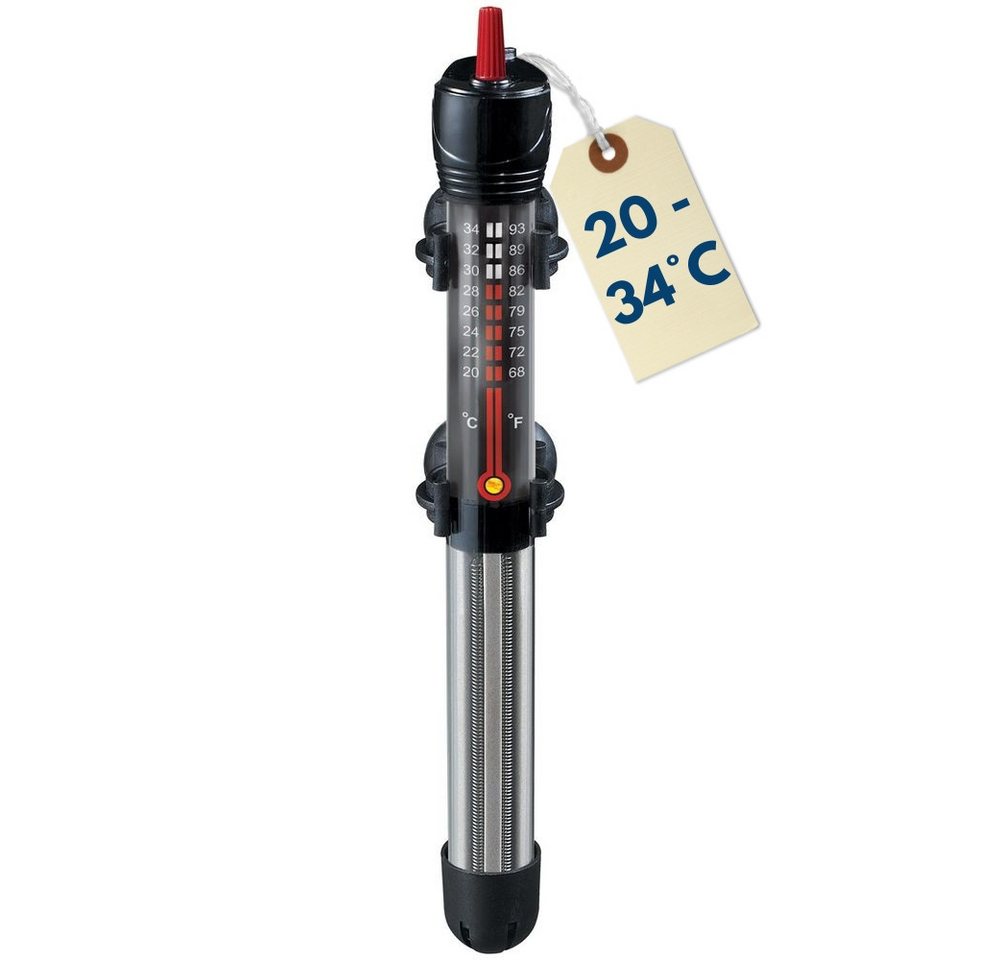 Happet Regelheizer Heizstab Aquarium 25 - 500 W Heizung Aquarium Heizstab Regelheizer