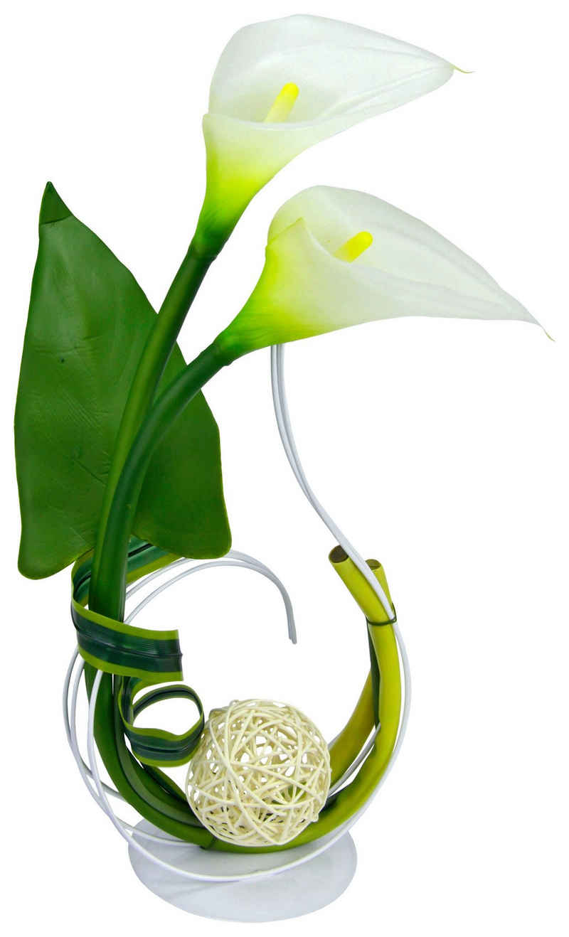 Kunstpflanze Calla Calla, I.GE.A., Höhe 40 cm