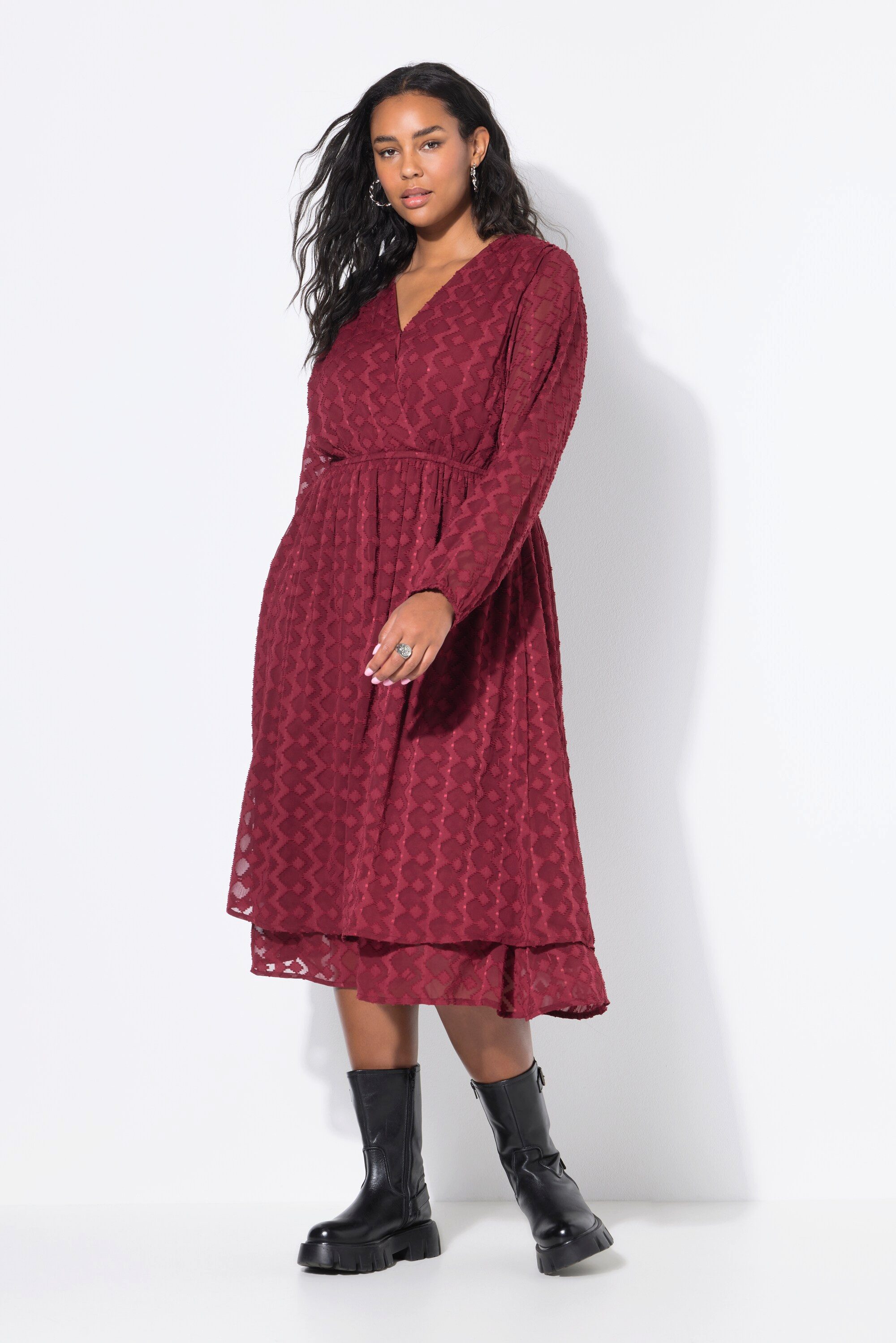Studio Untold Midikleid Midikleid Chiffon mit günstig online kaufen