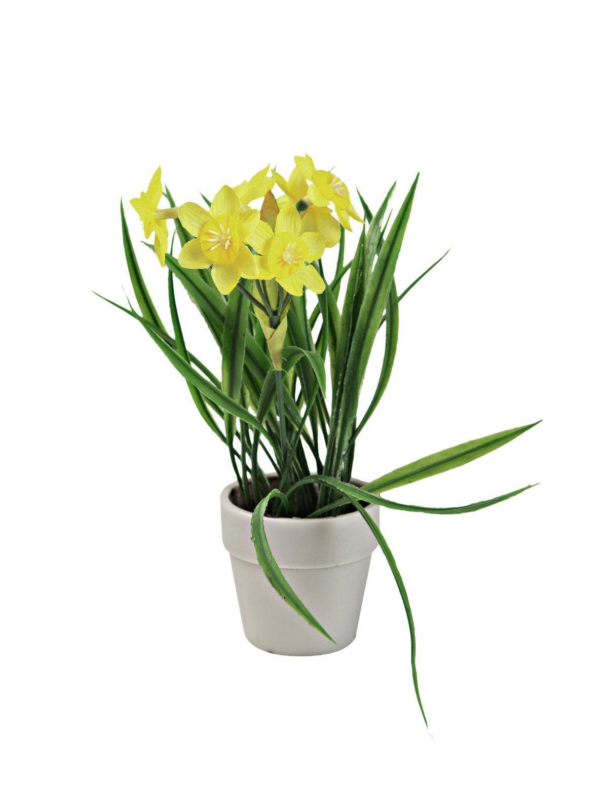Kunstpflanze Narzisse, 22cm Narzisse, EUROPALMS, Höhe 22 cm. Reduzierter Preis € 9,99. Unverbindliche Preisempfehlung € 19,99, (€ 9,99 pro 1 Stk)