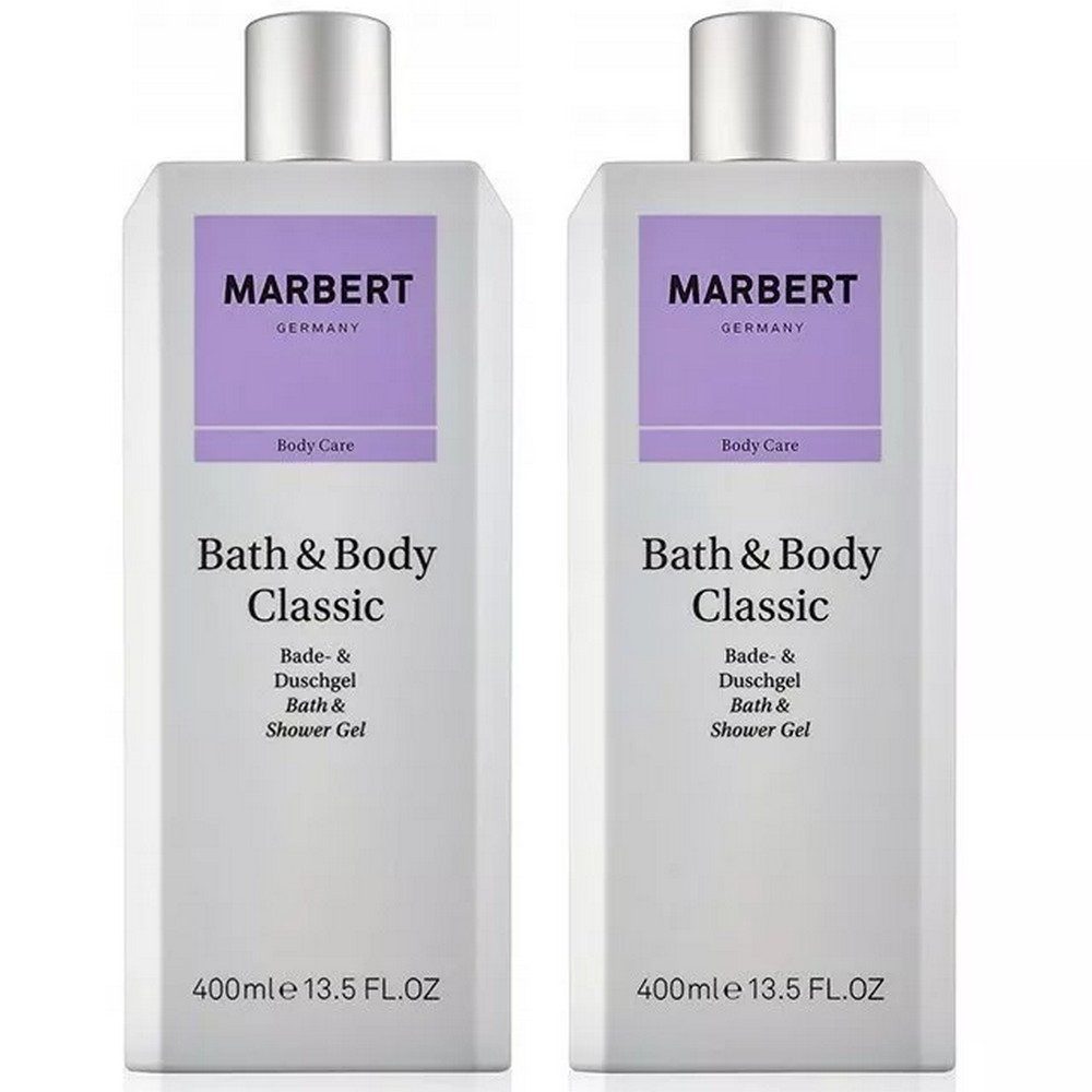 Marbert Duschgel Bath & Body Classic 2 x 400 ml