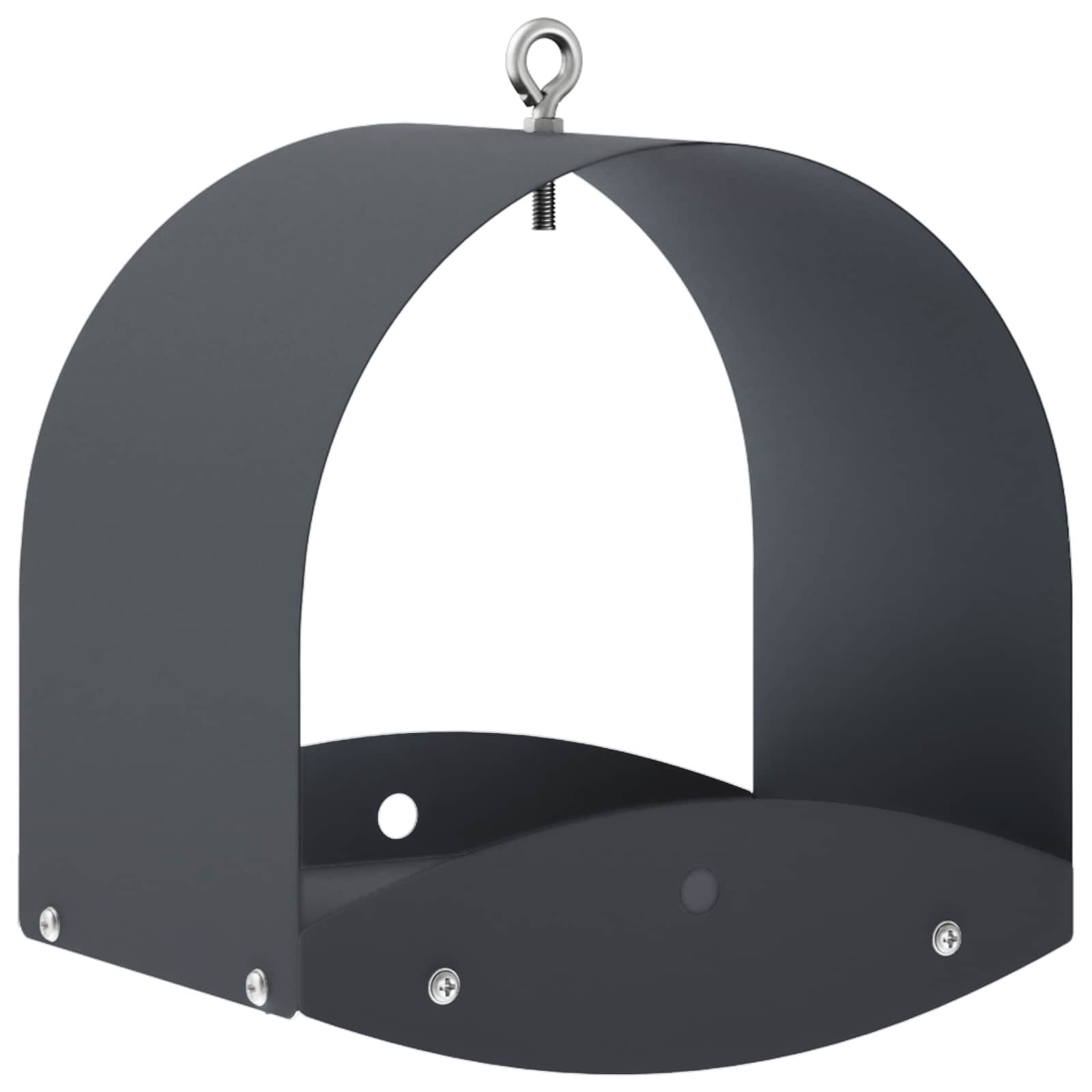 vidaXL Vogelhaus 20 x 135 x 205 cm Vogelhaus Hängendes Vogelfutterhaus Stahl Anthrazit