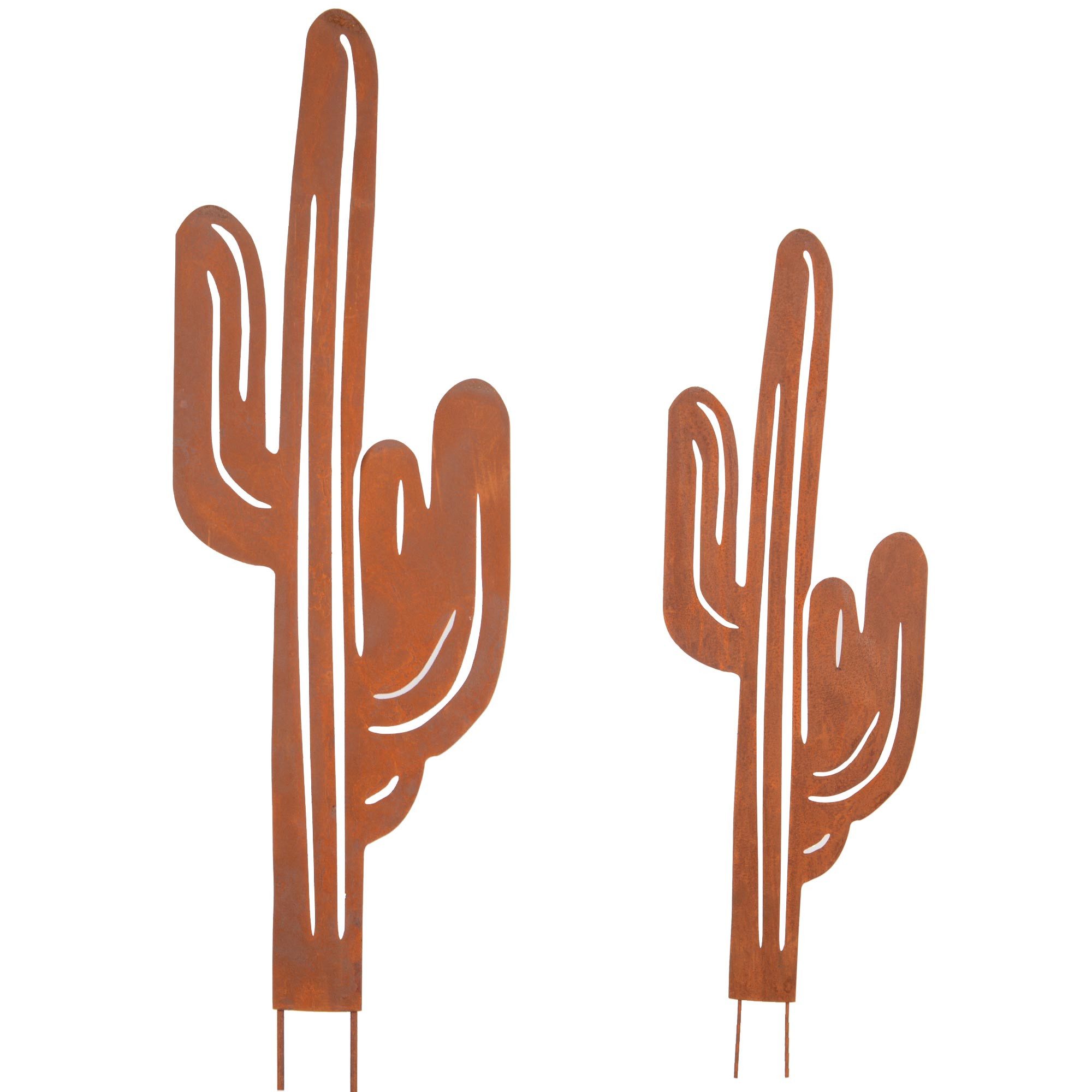 UNUS GARDEN Gartenstecker Roststecker Kaktus günstig online kaufen