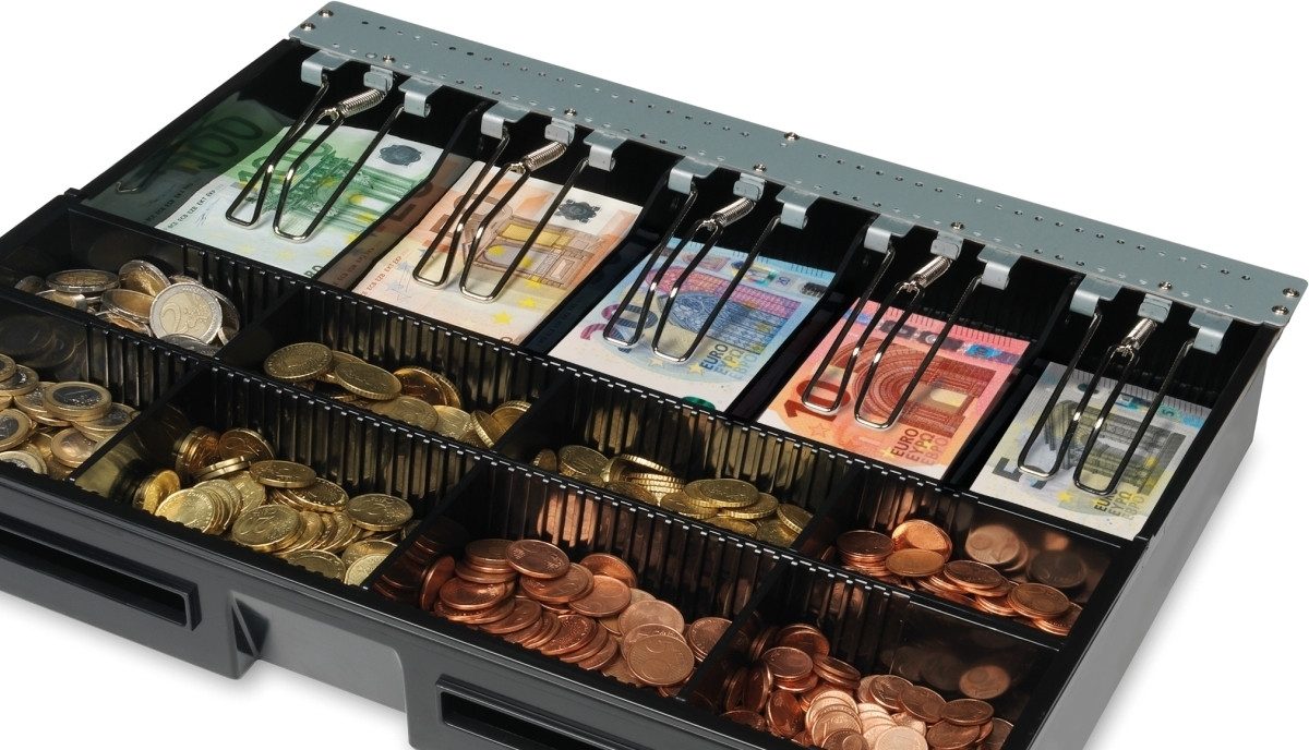 SAFESCAN Geldkassette Einsatz für Kassenlade 4646T schwarz