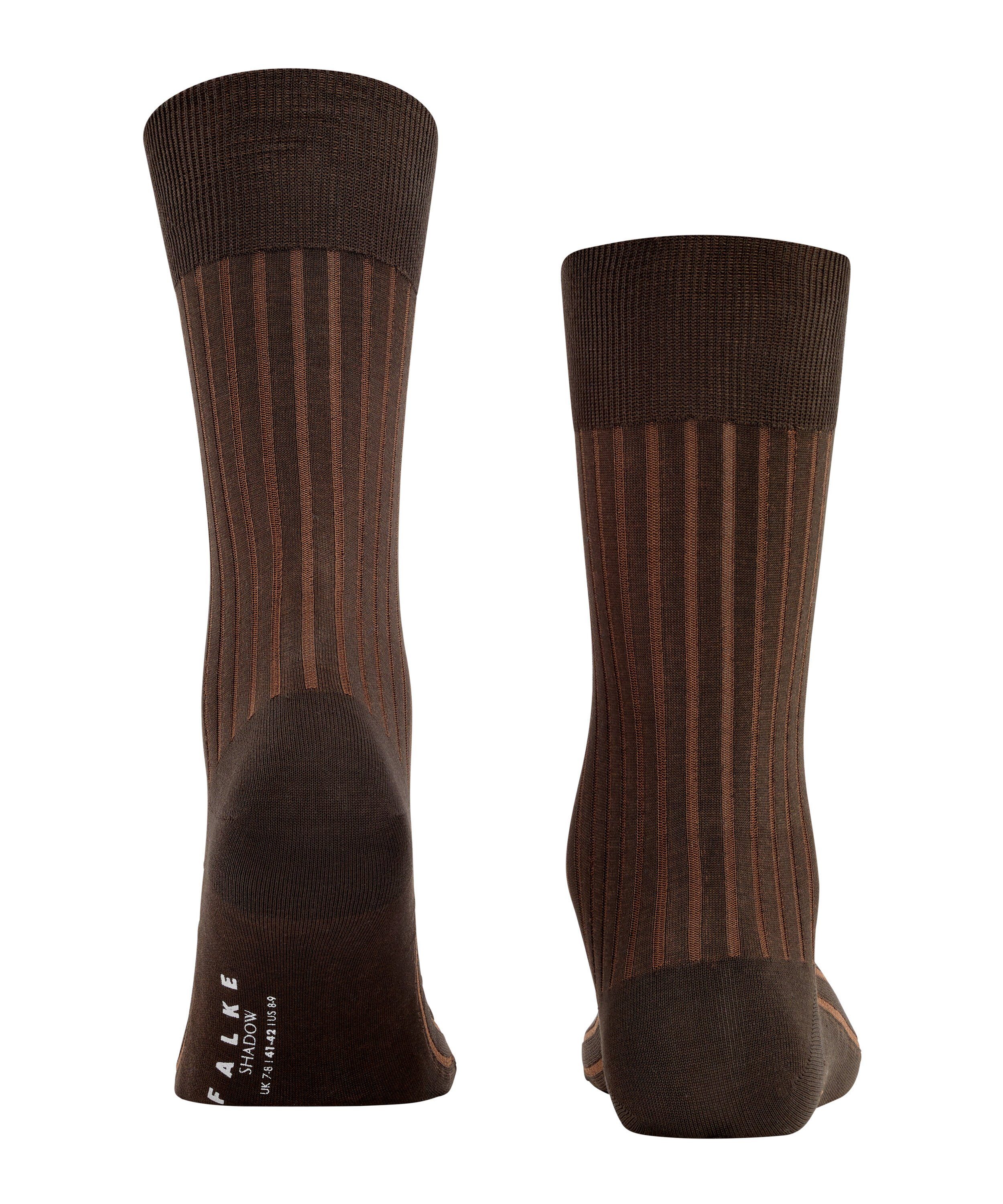 (1-Paar) (5934) Socken Shadow FALKE brown