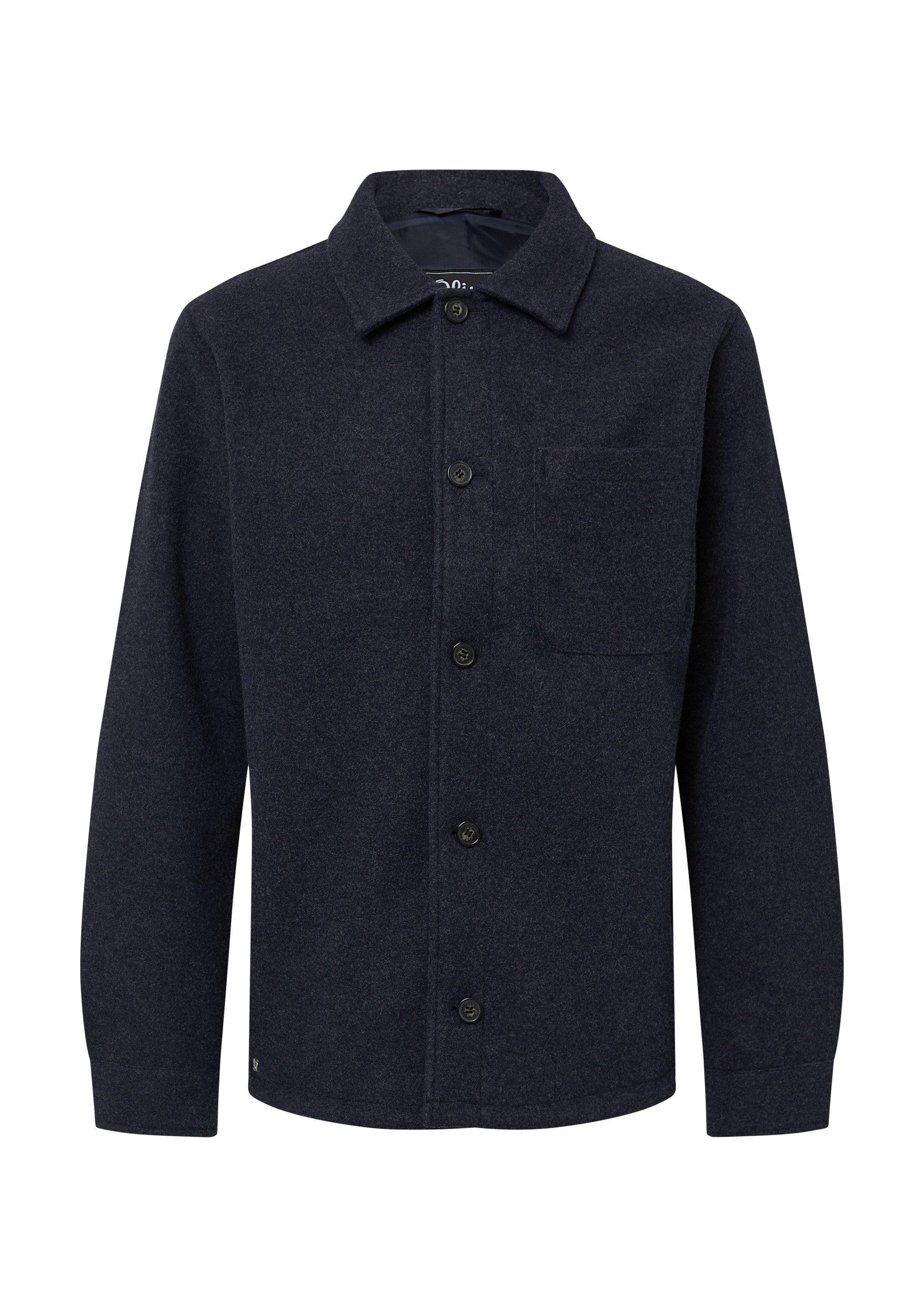s.Oliver Hemdjacke Outdoor-Jacke Softes Overshirt in Wolloptik