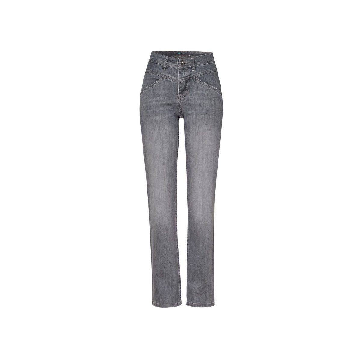 TONI 5-Pocket-Jeans grau (1-tlg)