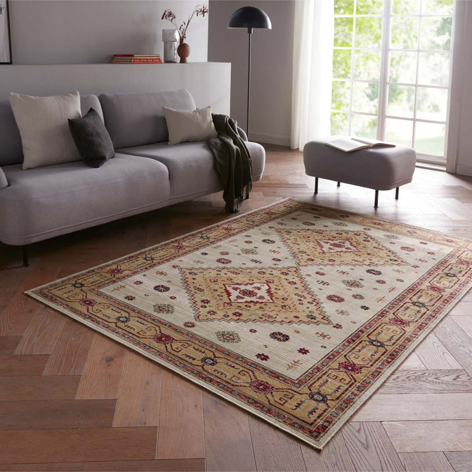 TaraCarpet Teppich Moderner Orientteppich Palazzo Royal Premium Shiraz, rechteckig, Höhe: 6 mm, 140x200