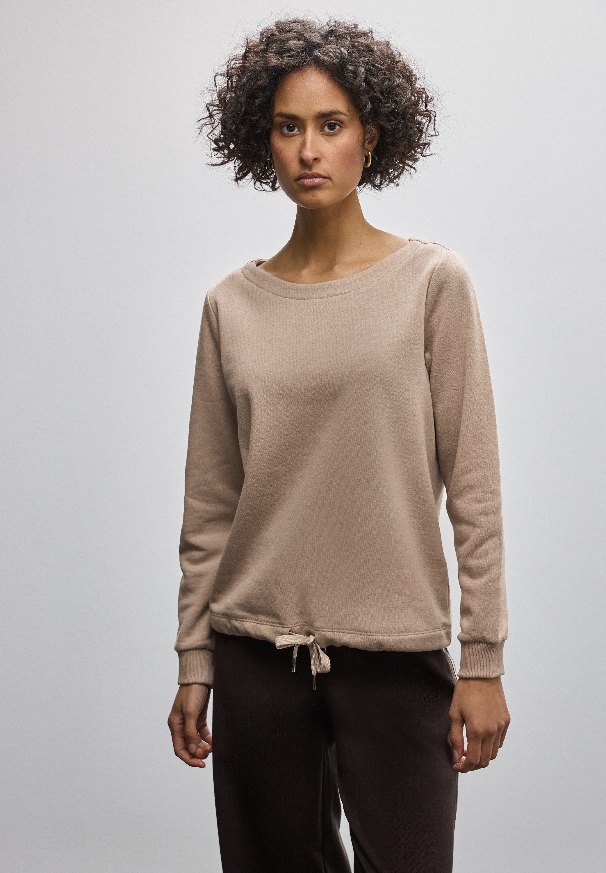 STREET ONE Sweatshirt im soften Baumwoll-Mix günstig online kaufen