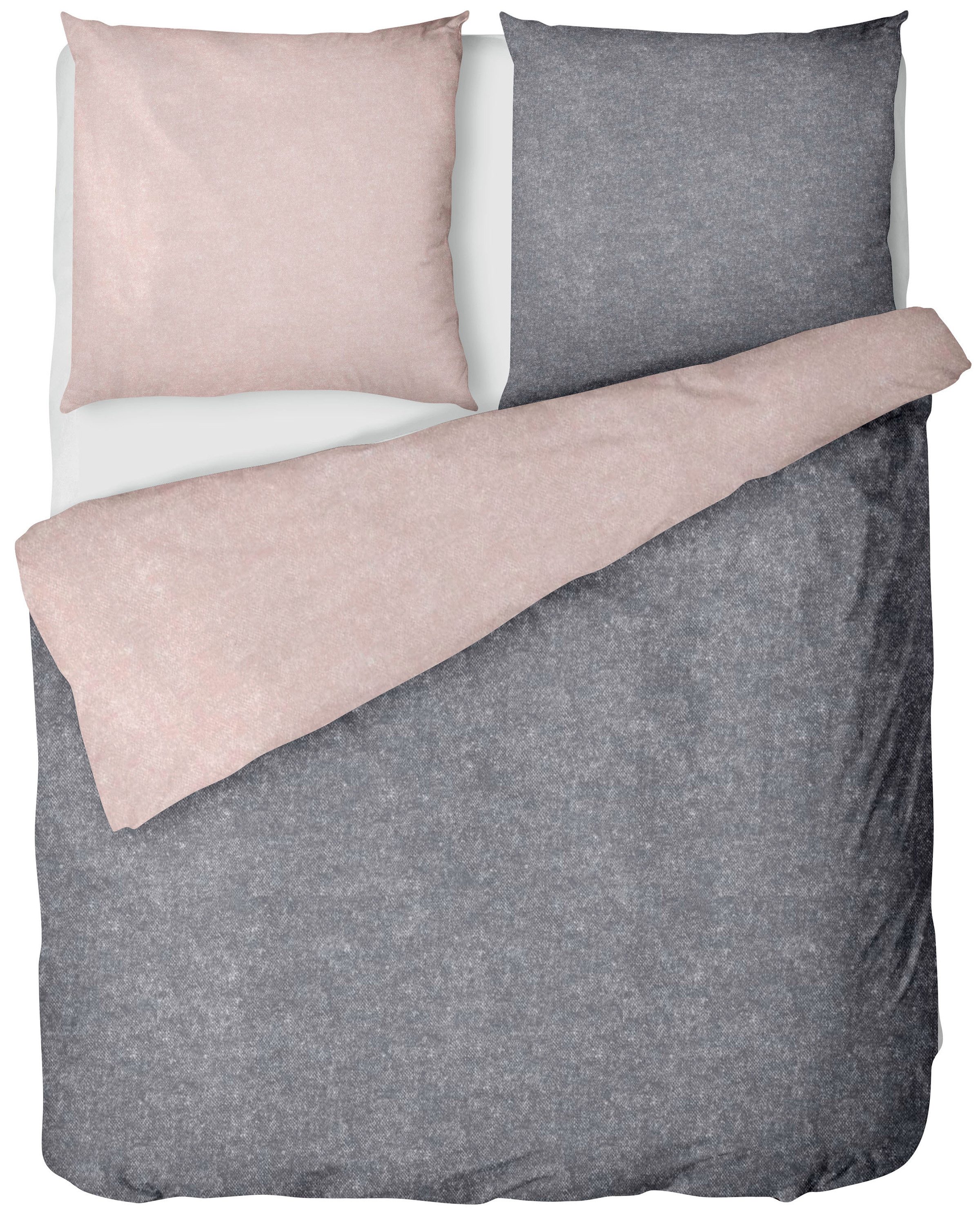 LINKHOFF Wendebettwäsche Biber Bettwäsche 135x200 / günstig online kaufen