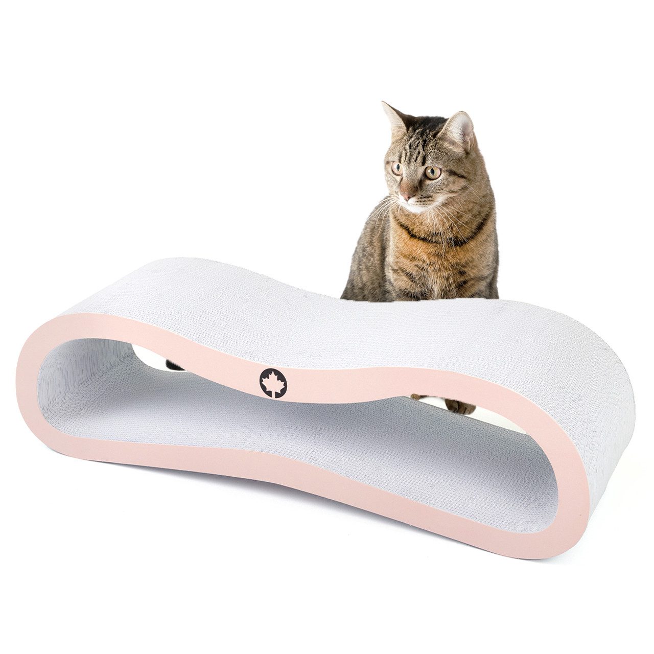 Canadian Cat Company Kratzpappe Orbit 2.0 Kratzbrett, Katzenmöbel, Kratzpappe inkl. Katzenminze