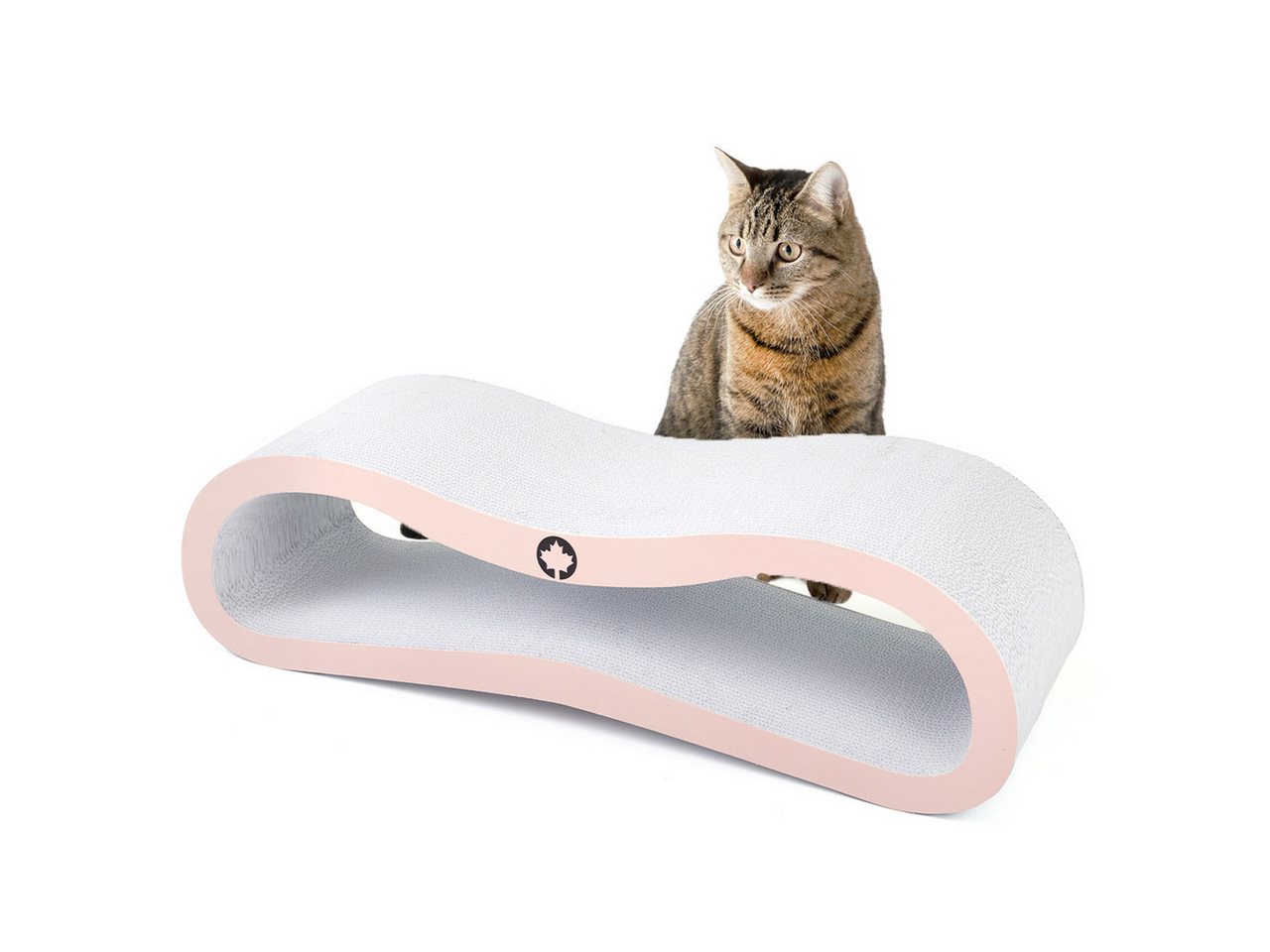 Canadian Cat Company Kratzpappe Orbit 2.0 Kratzbrett, Katzenmöbel, Kratzpappe inkl. Katzenminze