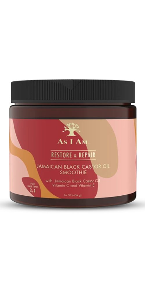 As I Am Styling-Creme As I Am Restore & Repair Jamaican Black Castor Oil Smoothie 454gr