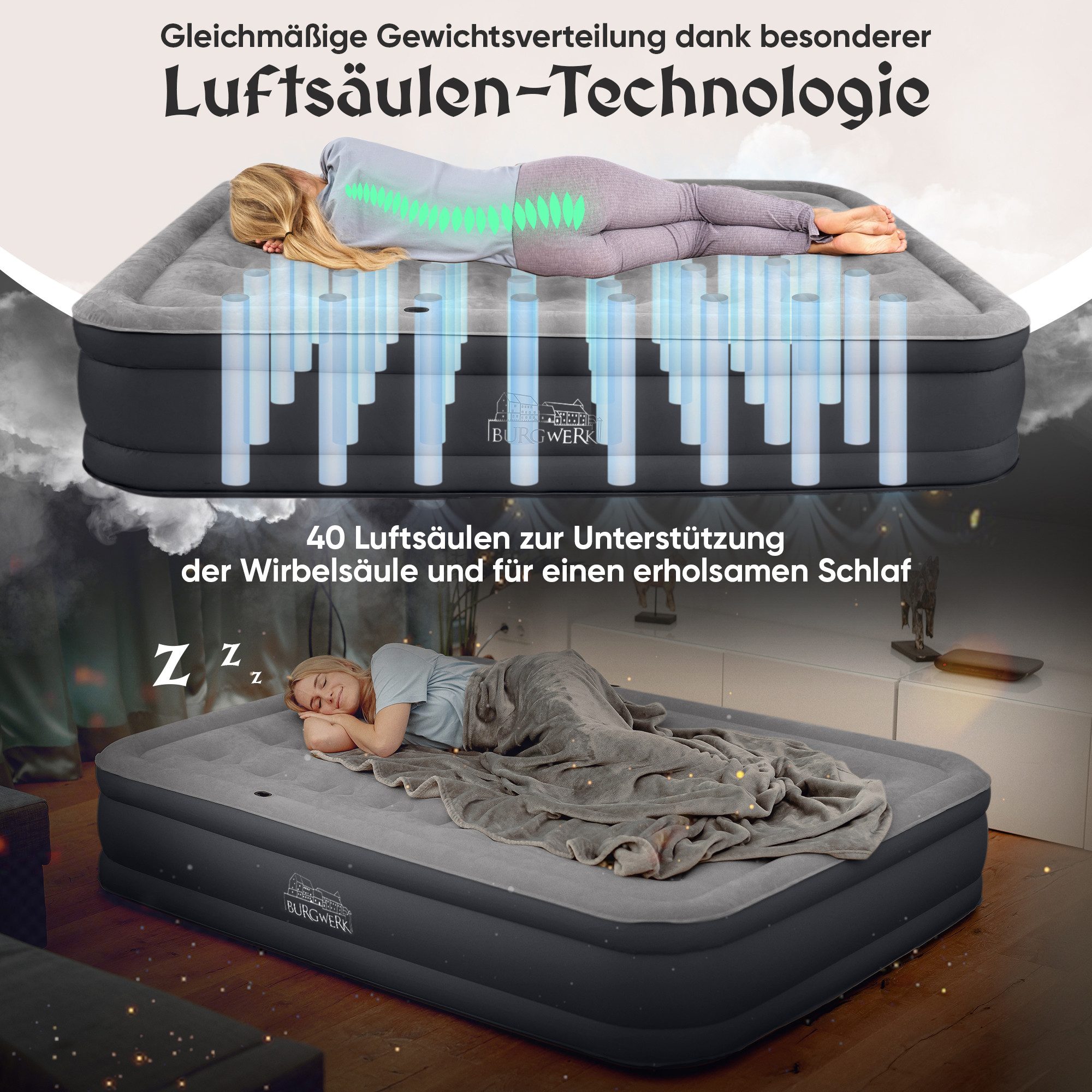 Burgwerk Luftbett Burgtraum günstig online kaufen