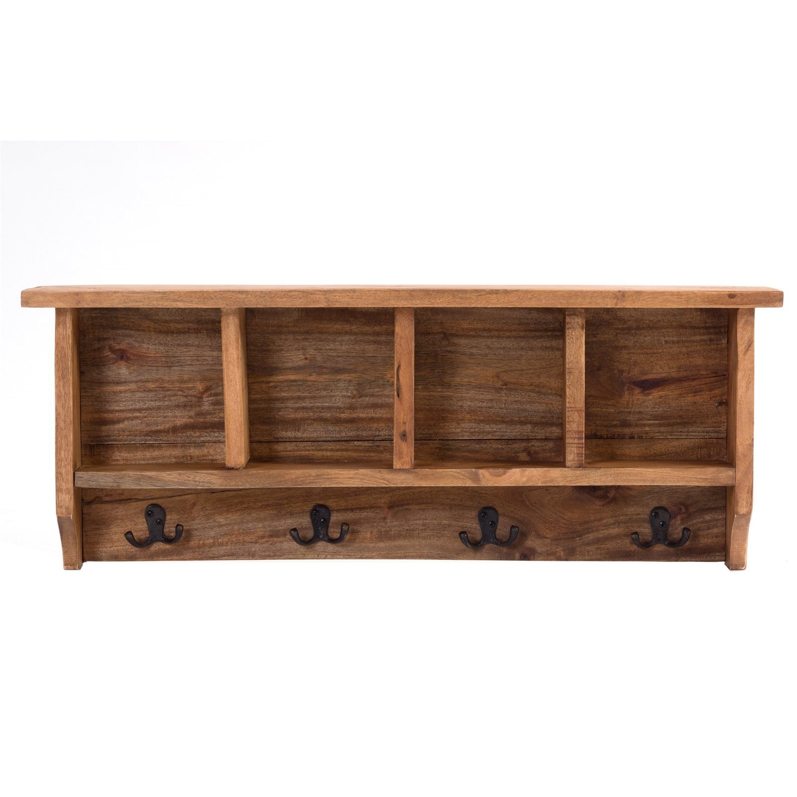 DESIGN DELIGHTS Wandgarderobe RUSTIKALE WANDGARDEROBE mit Fächern "VINTAGE günstig online kaufen