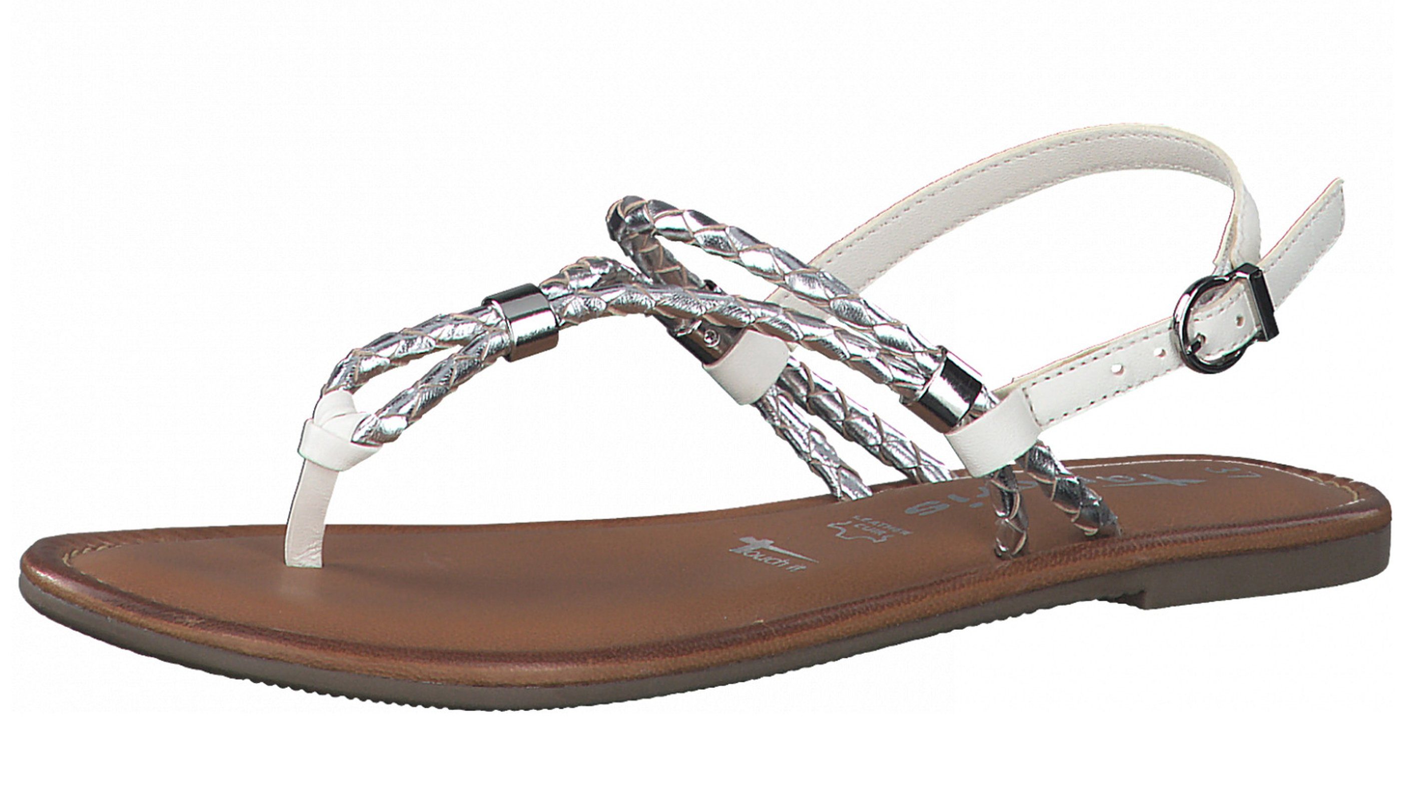 Silberne Tamaris Sandalen für Damen online kaufen | OTTO