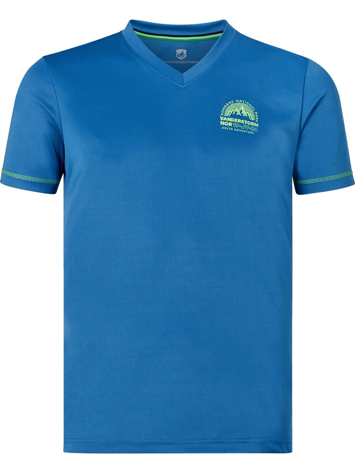 Vanderstorm Jan haut- T-Shirt blau und pflegefreundlich KLARIN