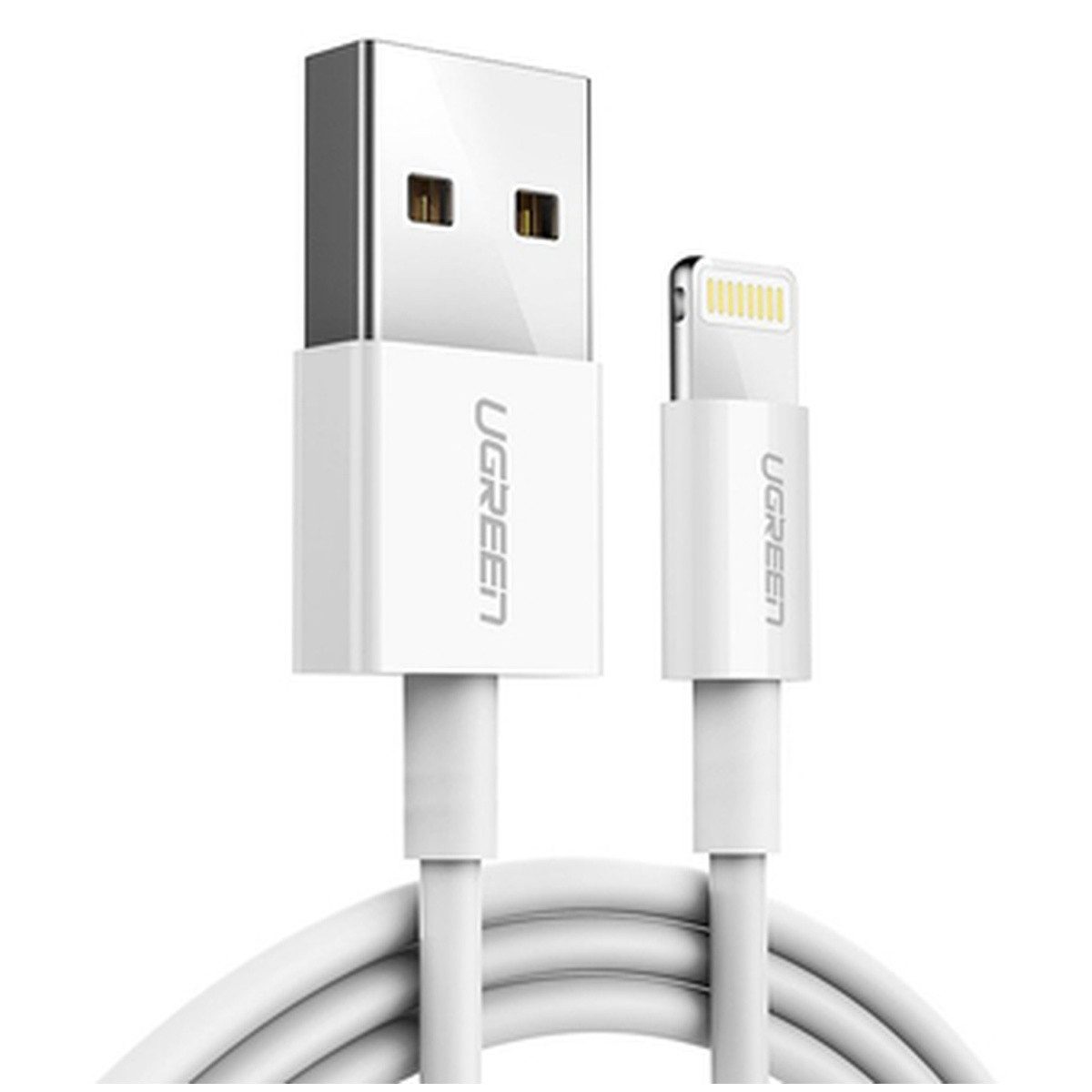 UGREEN Ugreen US155 20728 USB-A Lightning MFi 2 4A Kabel 1m Smartphone-Ladegerät