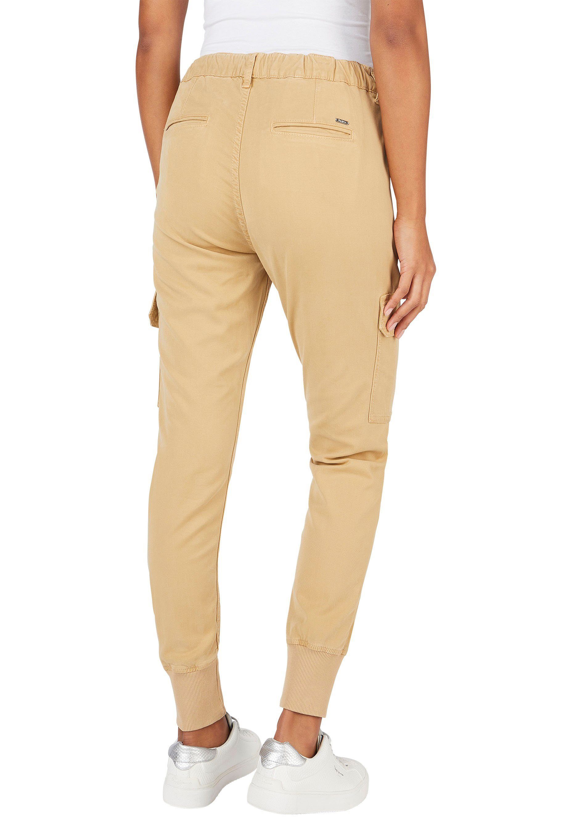 Pepe Jeans Cargohose NEW CRUSADE camel